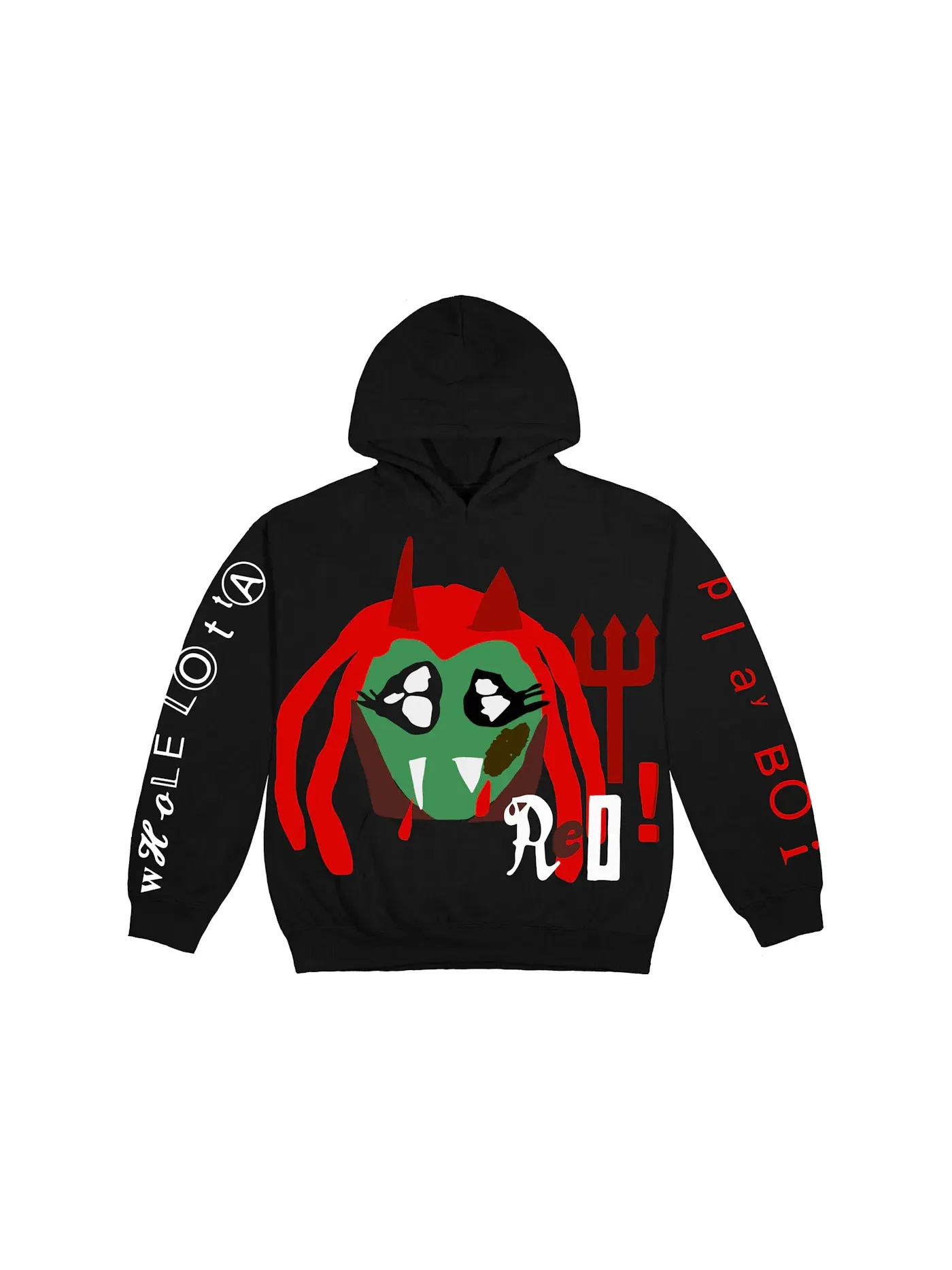 Мужской худи с принтом Playboi Carti x CPFM 4 WLR King Vamp Playboi Carti