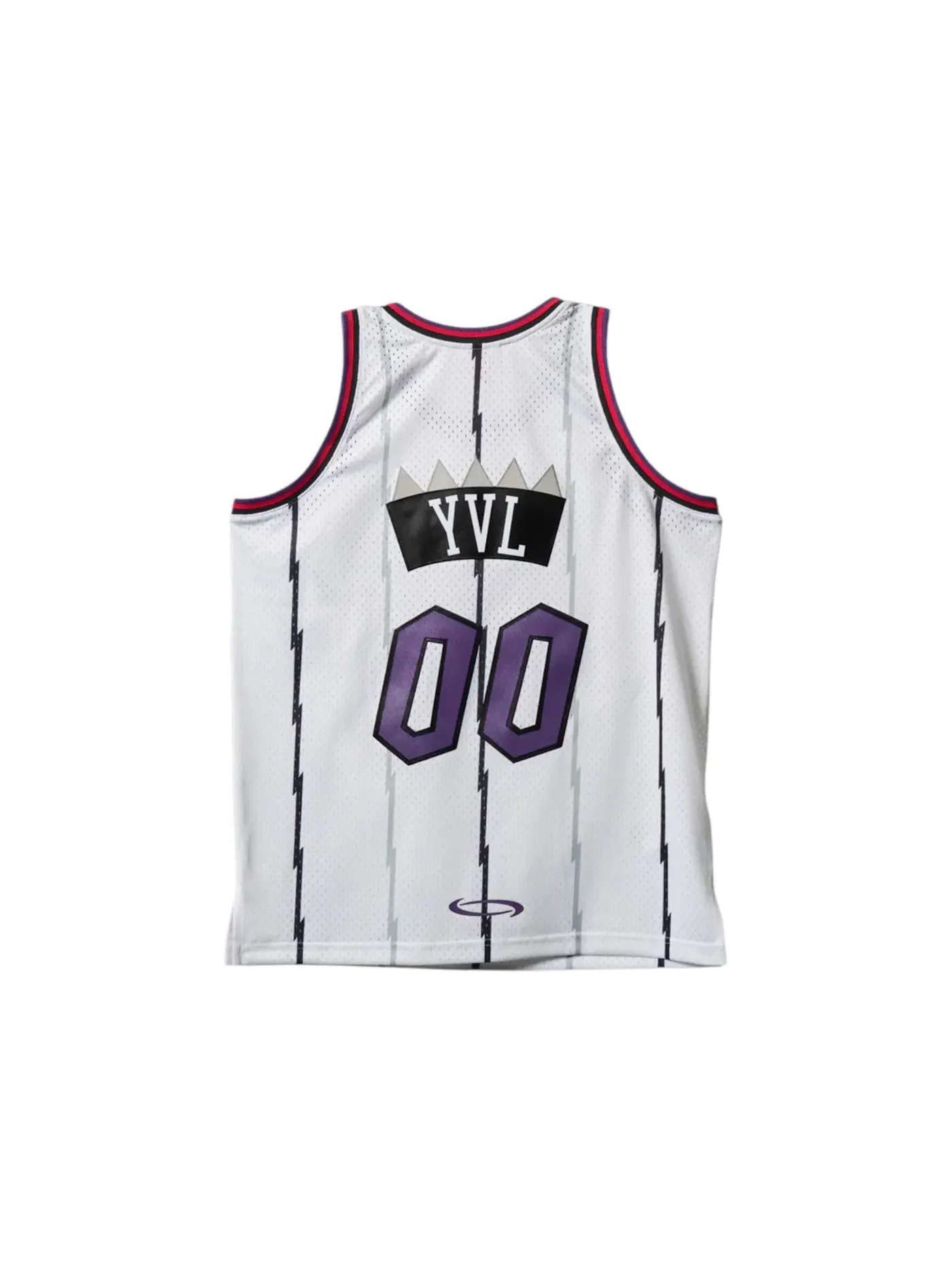 Мужская баскетбольная джерси Swingman с принтом Playboi Carti x NBA x Mitchell & Ness, Toronto Raptors 1998-99, белый