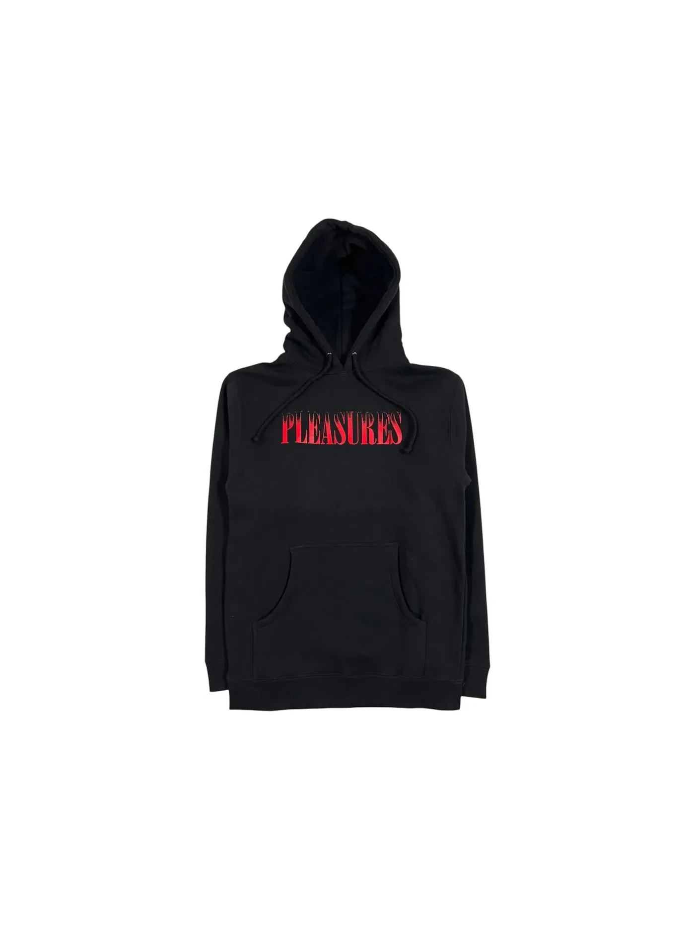 Мужской худи с принтом Pleasures Crumble Hoodie — изображение 1 из 1, черный