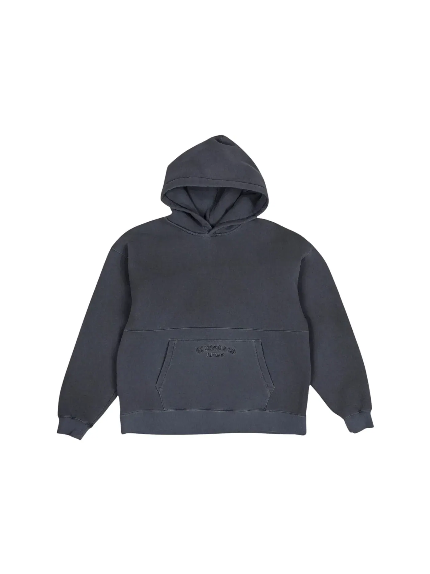 Мужская худи с длинным рукавом Hoodie Pleasures — изображение 1 из 1, темно-серый