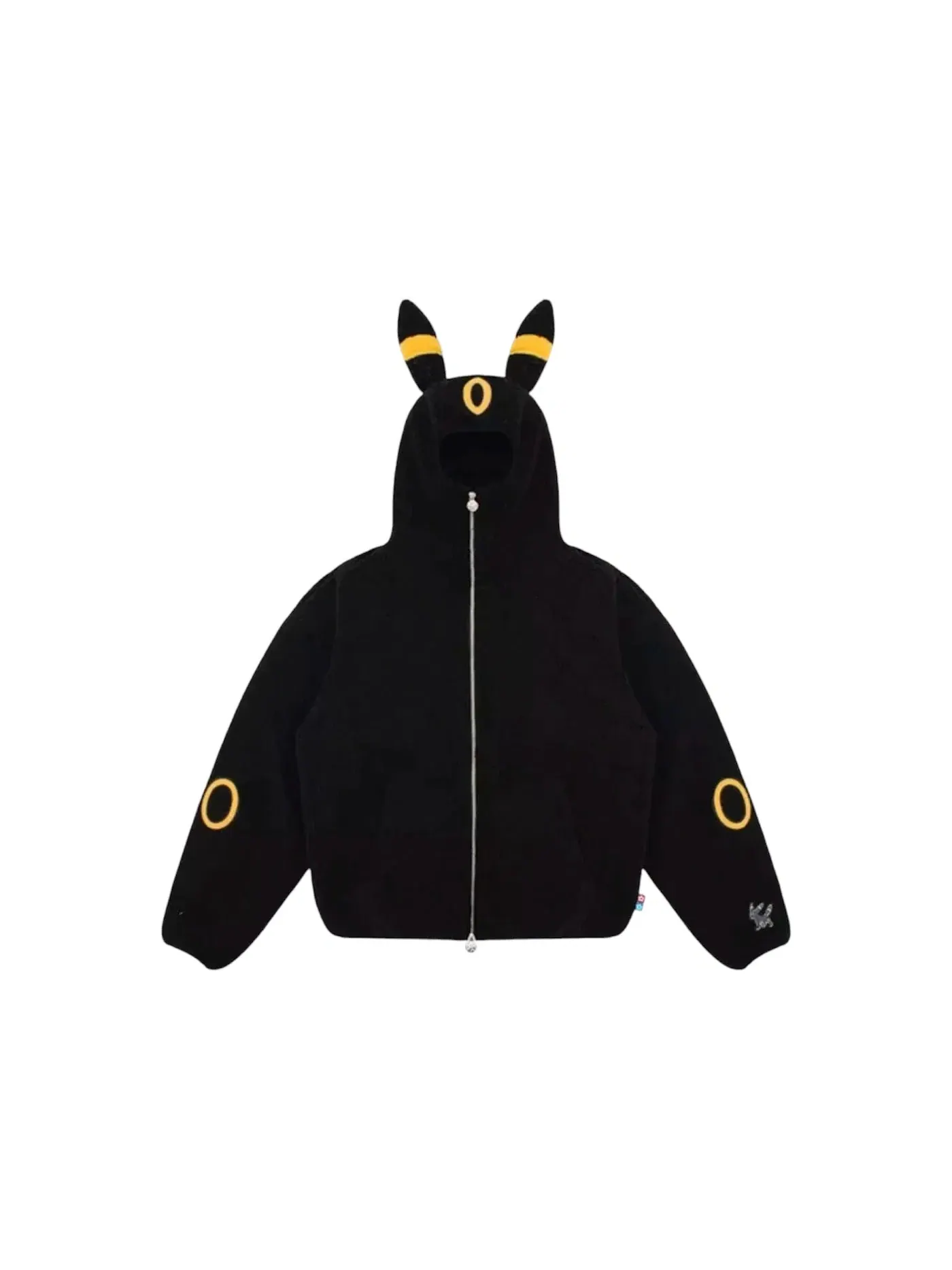 Унисекс куртка-флис Umbreon Fleece Jacket Pokemon — изображение 1 из 2, черный