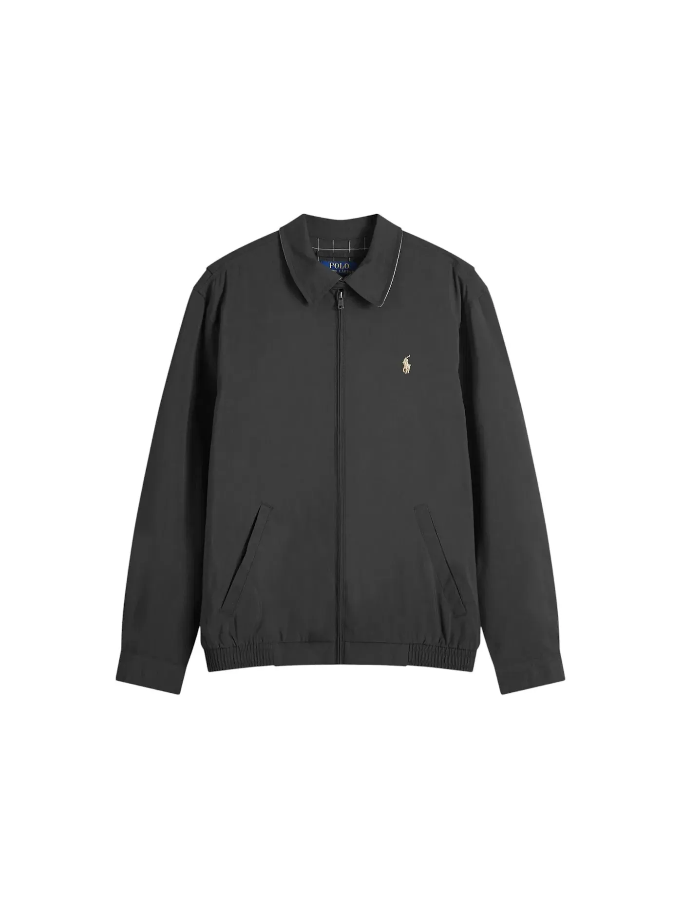 Мужская куртка-ветровка с длинным рукавом Windbreaker Polo Ralph Lauren — изображение 1 из 1, черный