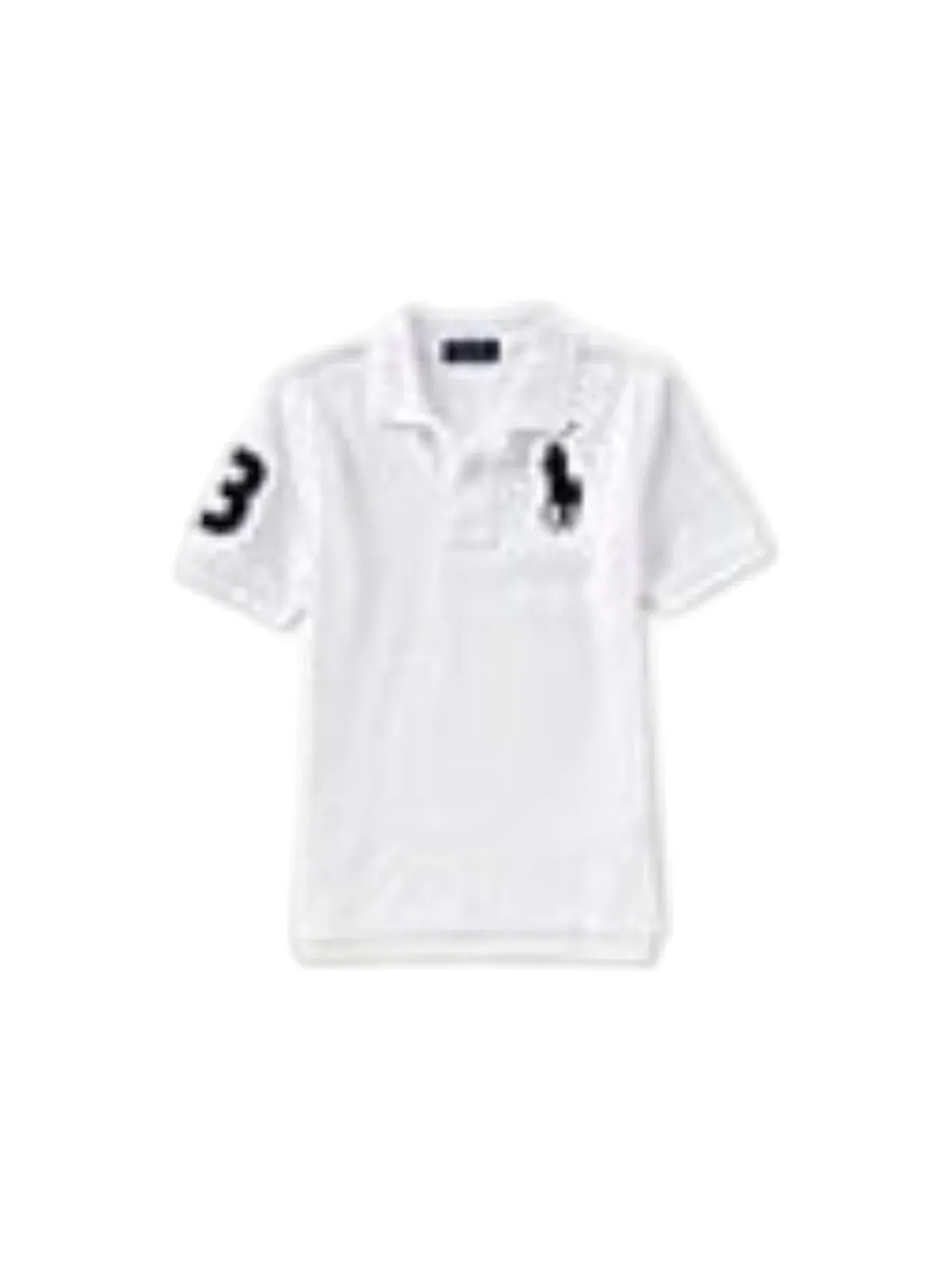 Мужское поло с коротким рукавом Polo Ralph Lauren — изображение 1 из 1, белый