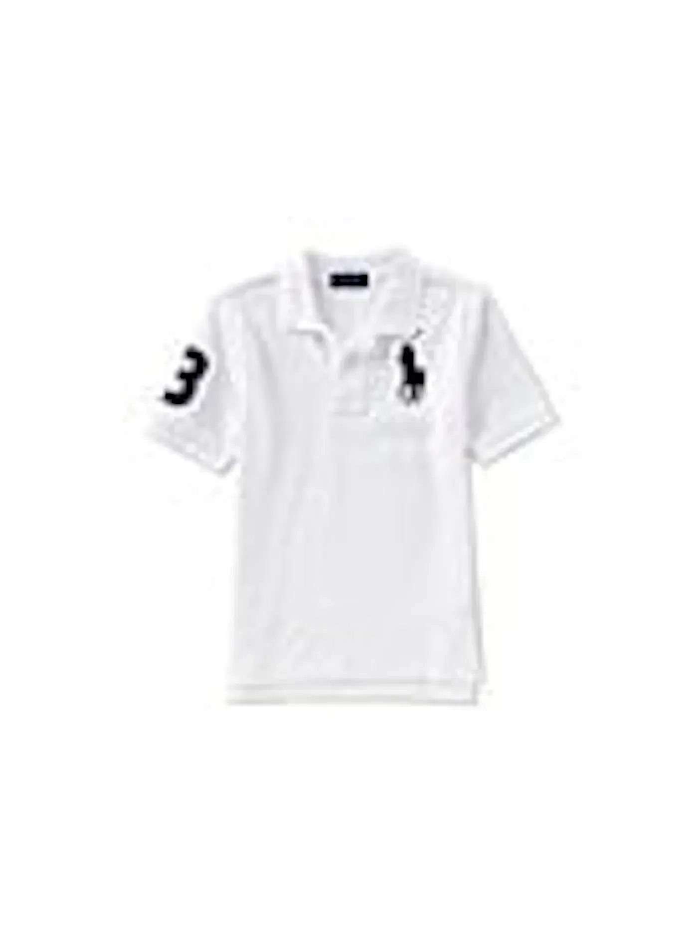 Мужское поло с коротким рукавом Polo Ralph Lauren — изображение 1 из 1, белый