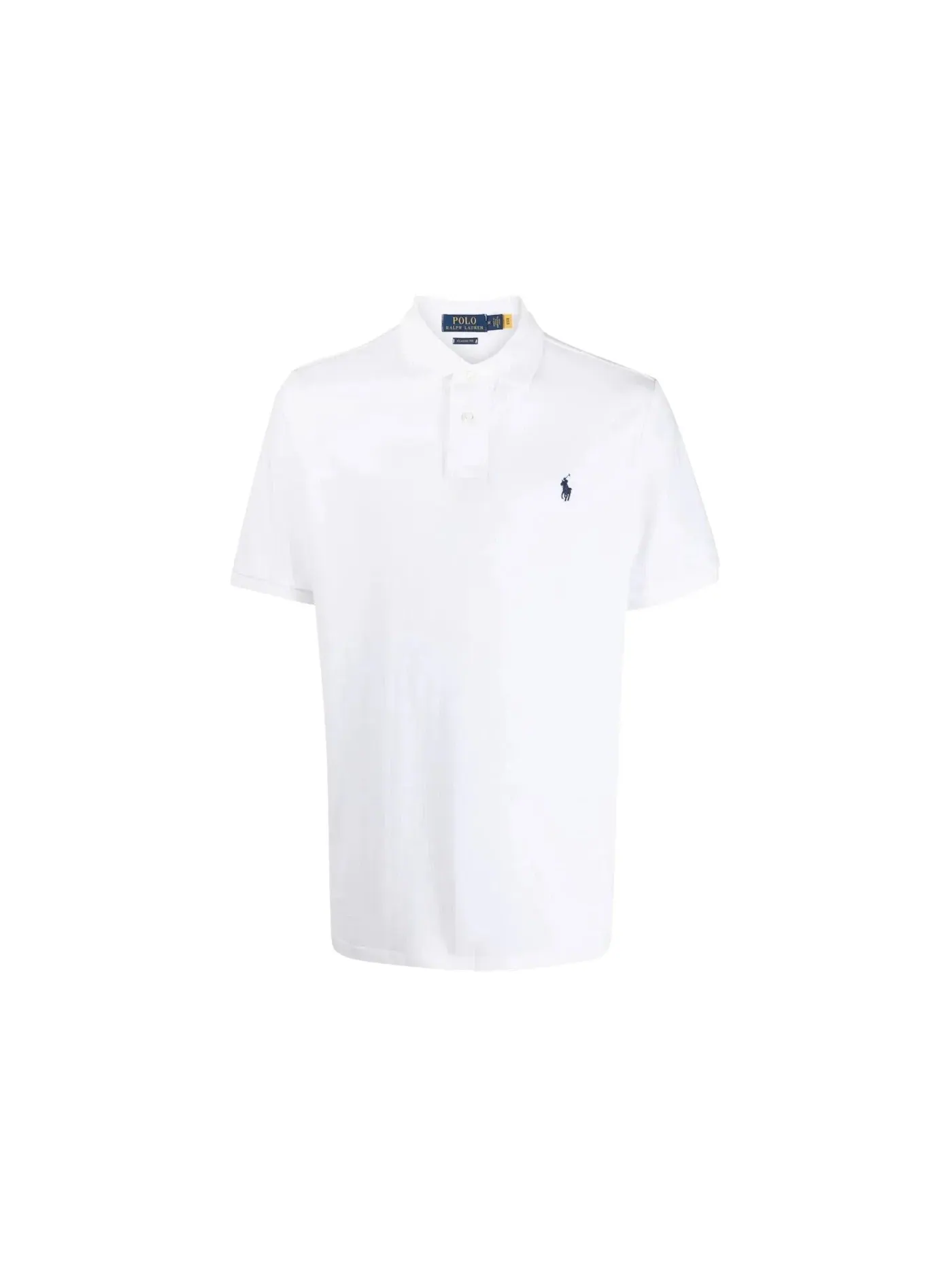 Мужское поло с коротким рукавом Polo Ralph Lauren — изображение 1 из 1, белый