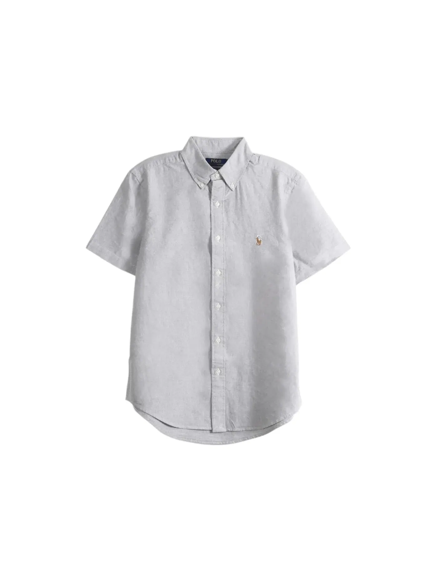 Мужская рубашка с коротким рукавом Polo Ralph Lauren Nutmeg Brown — изображение 1 из 1
