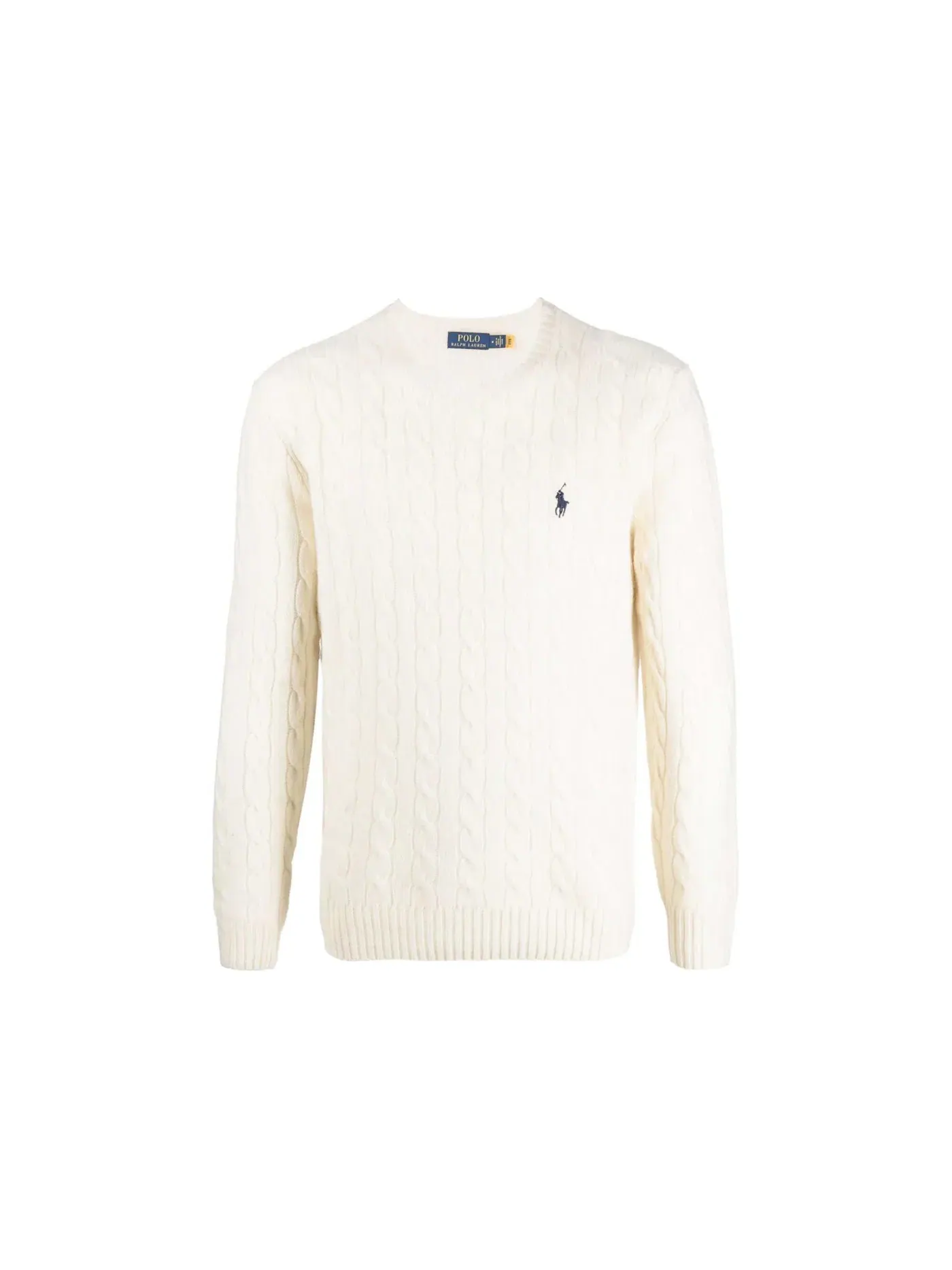Мужской свитер шерстяной Pullover Polo Ralph Lauren — изображение 1 из 1, кремовый