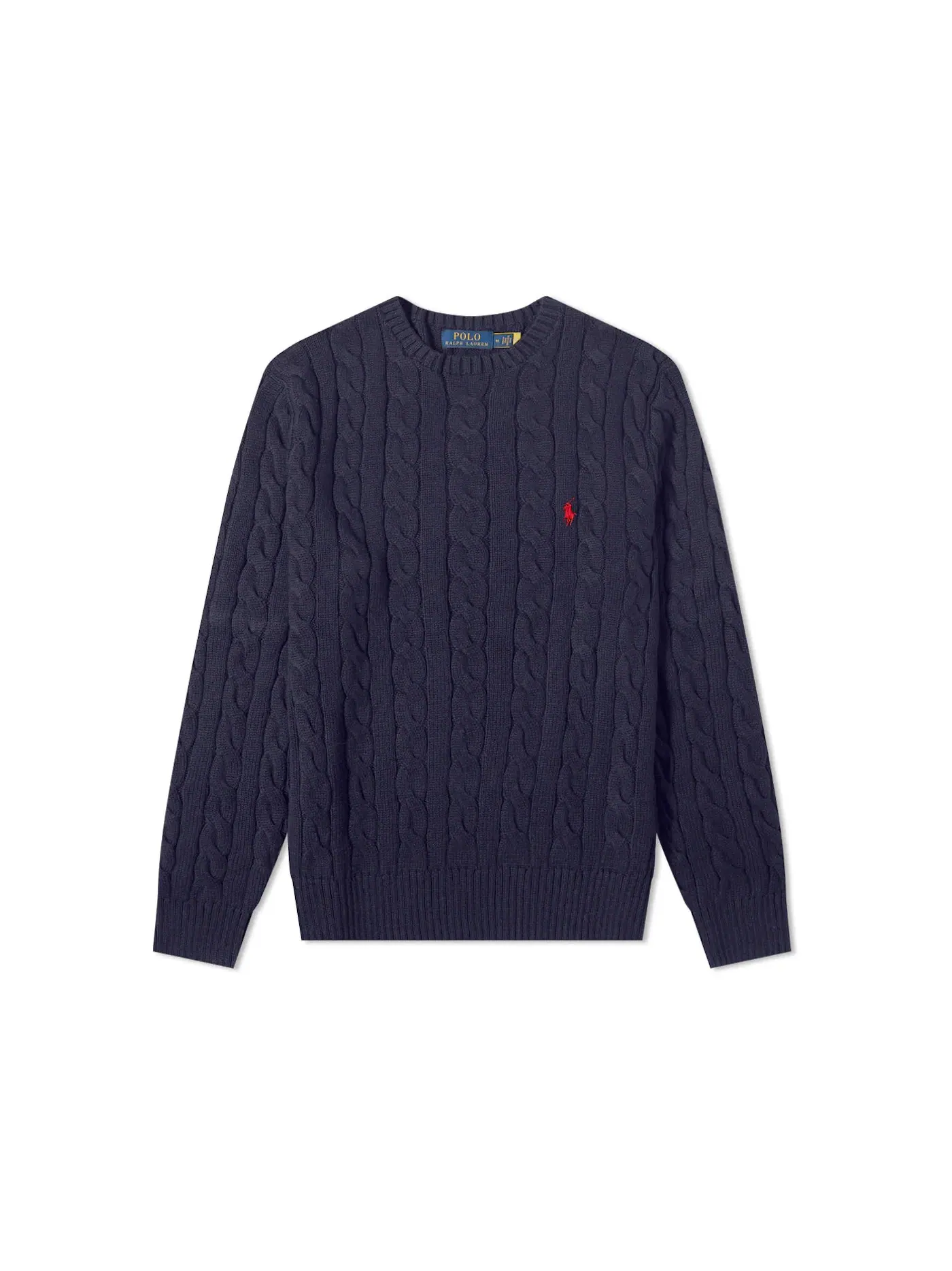 Мужской пуловер с длинным рукавом Pullover Polo Ralph Lauren — изображение 1 из 1, темно-синий