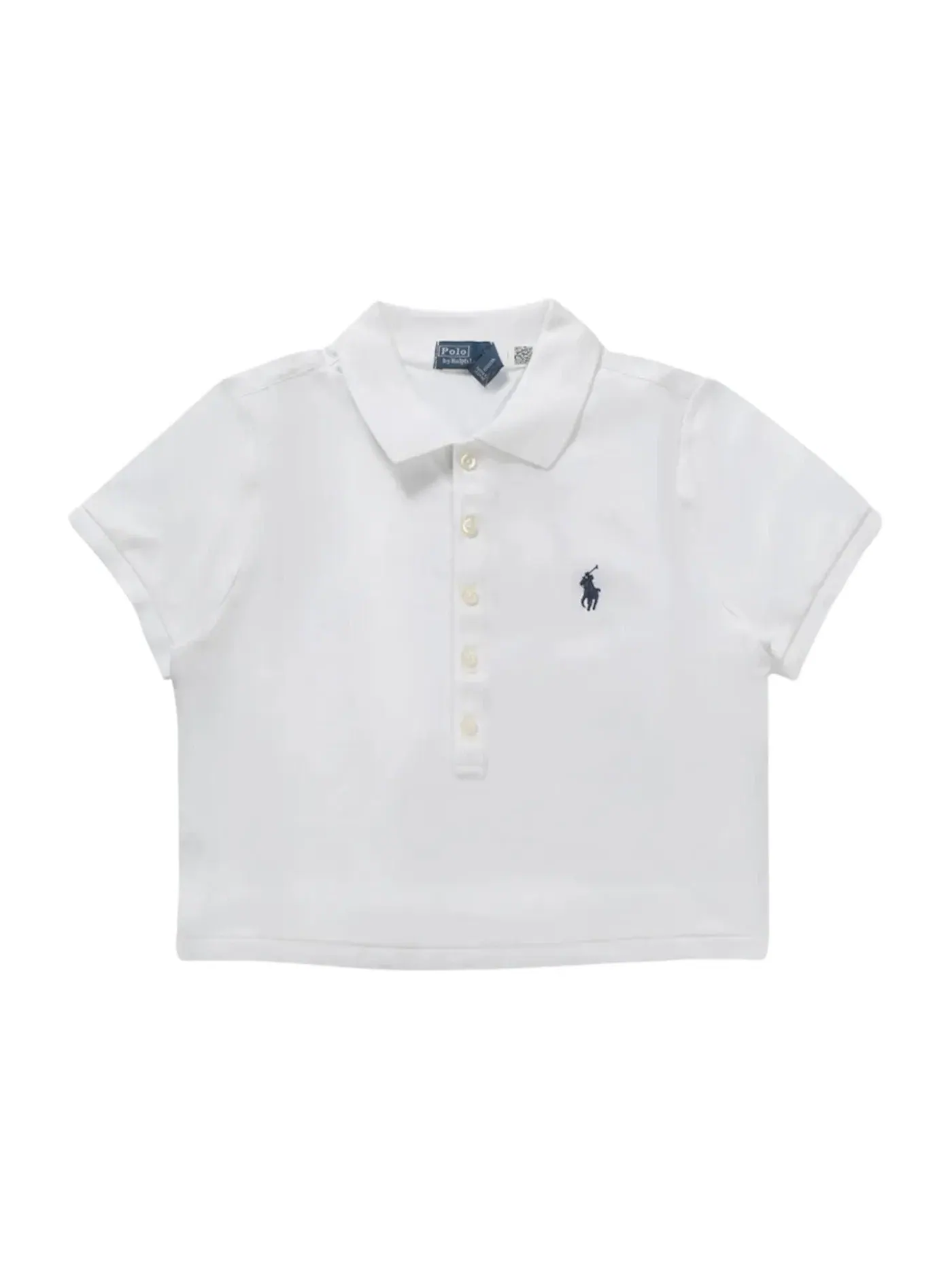 Женская рубашка-поло Polo Ralph Lauren — изображение 1 из 1, белый