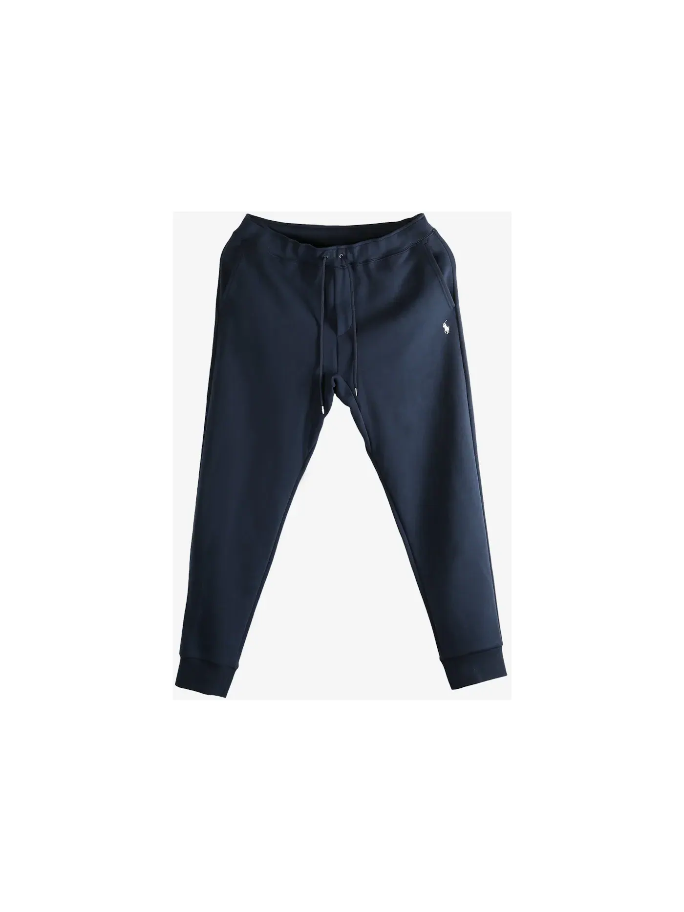 Мужские спортивные штаны Double Knit Tech Athletic Joggers Polo Ralph Lauren — изображение 1 из 1, черный