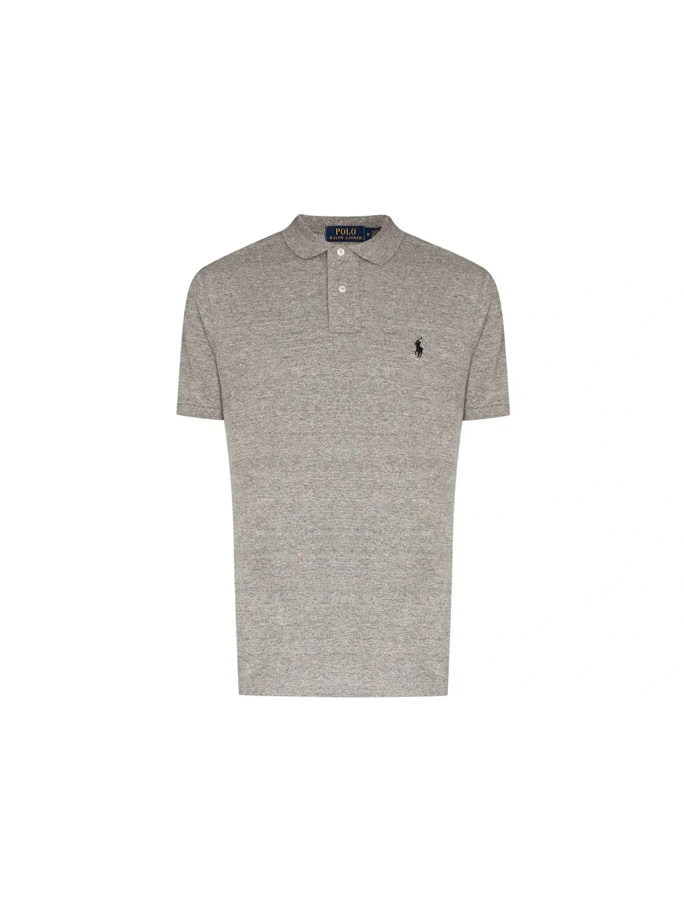 Мужское поло с вышитым логотипом Polo Ralph Lauren, Canterbury Heather — изображение 1 из 1