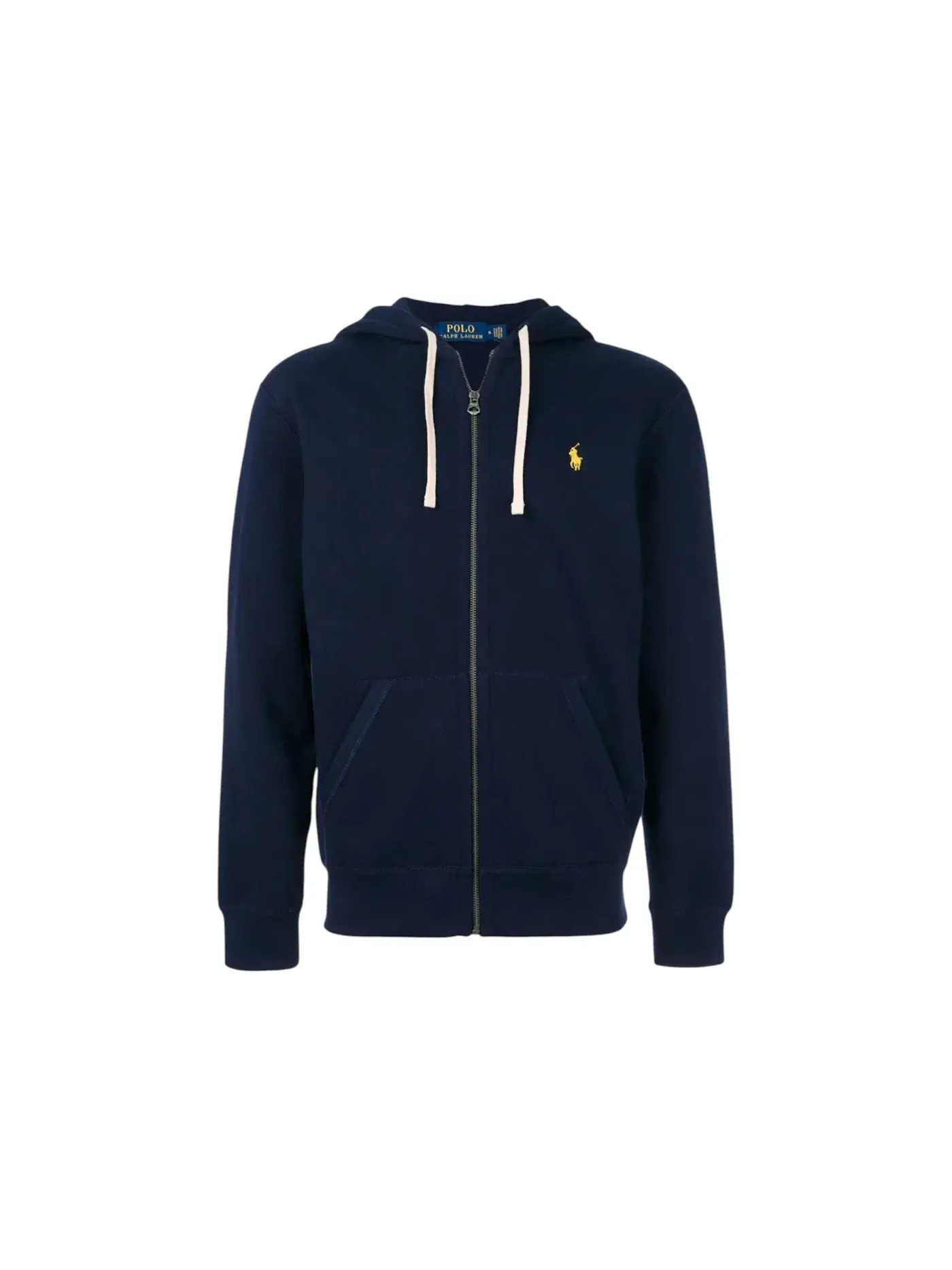 Мужская флисовая худи на молнии Cruise Navy Polo Ralph Lauren — изображение 1 из 1, темно-синий