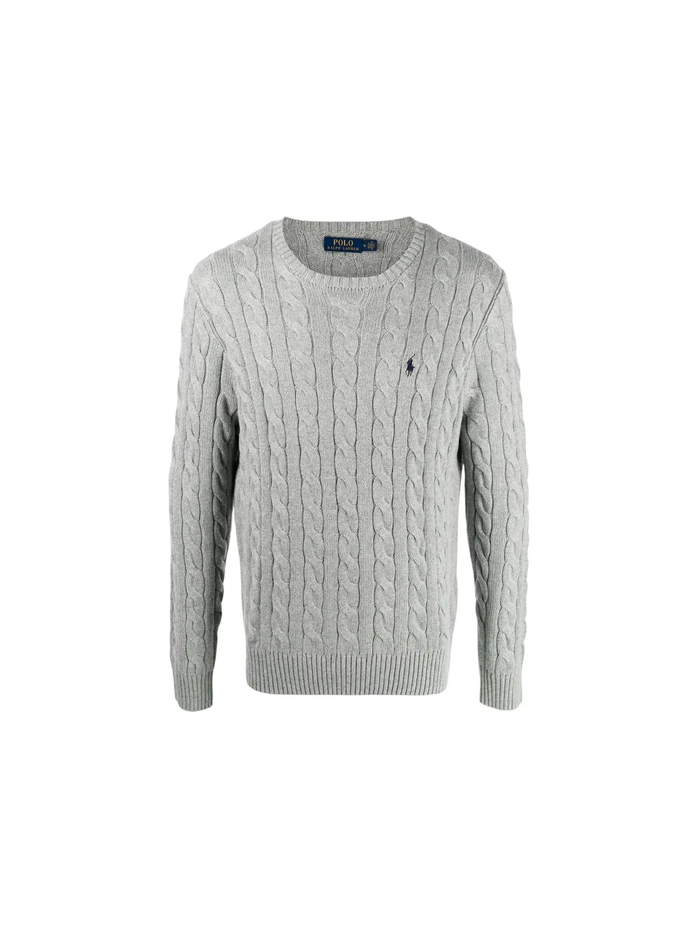 Мужской свитер с длинным рукавом Sweater Polo Ralph Lauren — изображение 1 из 1, серый