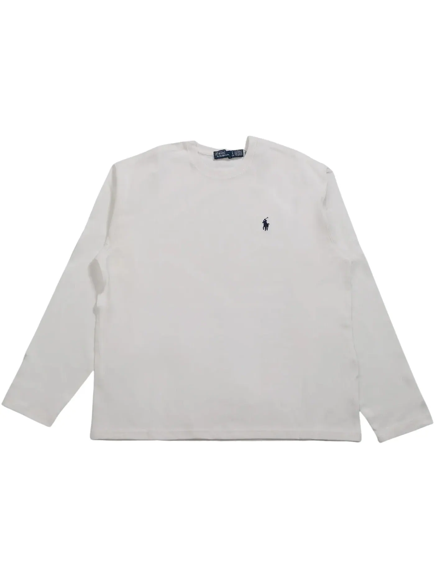 Мужская футболка с длинным рукавом Polo Ralph Lauren — изображение 1 из 1, белый
