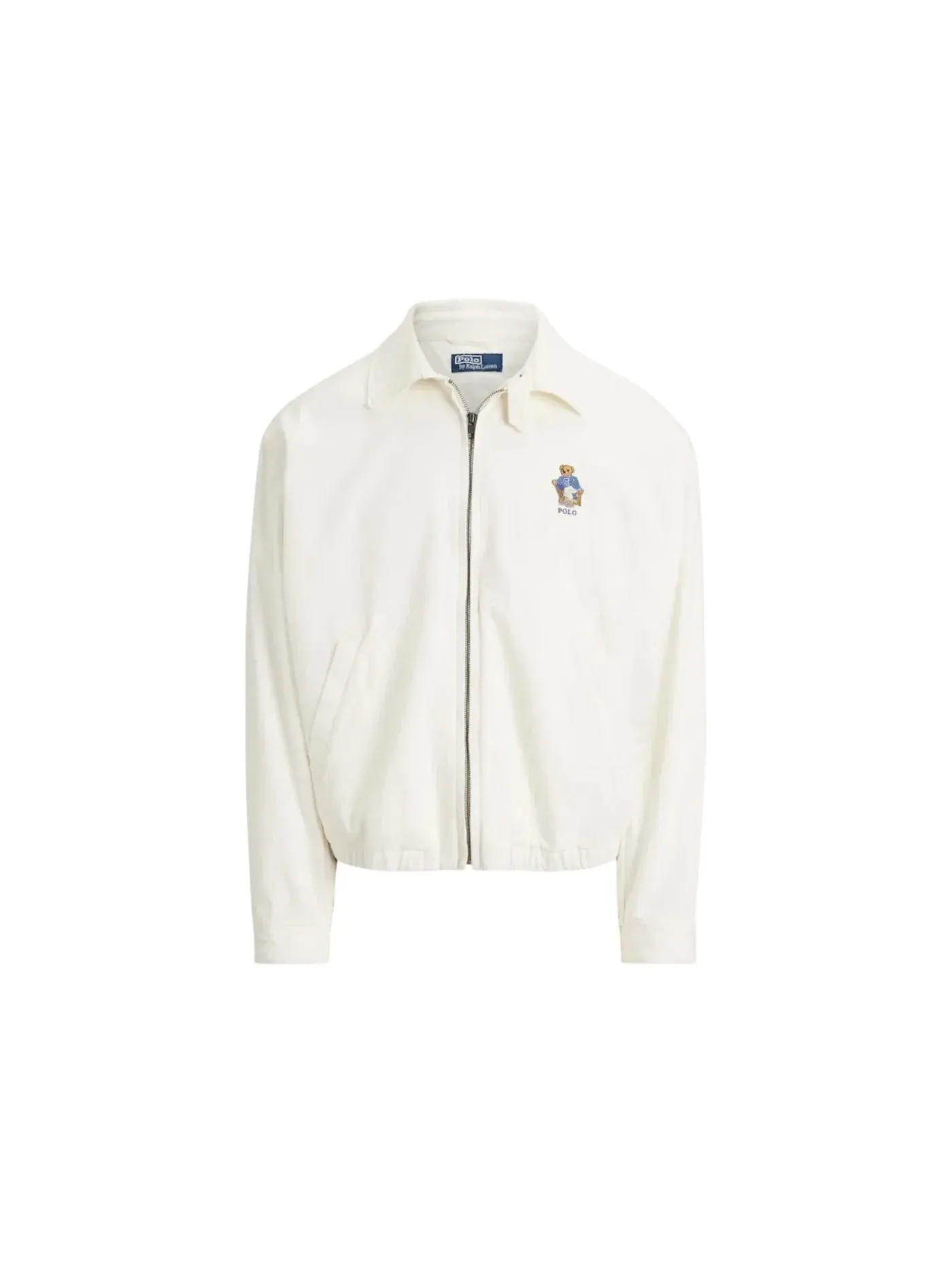 Мужская ветровка с принтом Bear Windbreaker Polo Ralph Lauren — изображение 1 из 1, белый