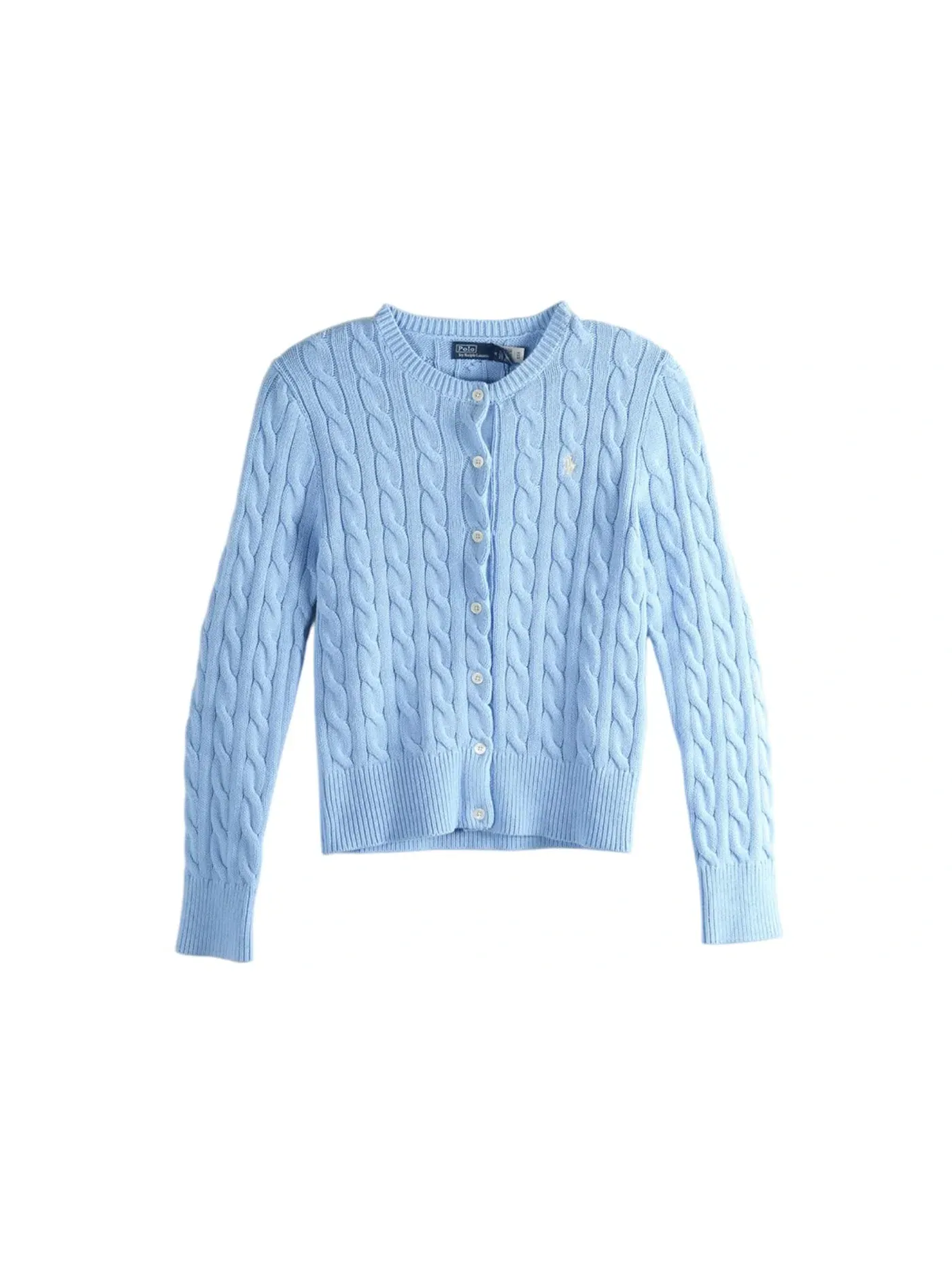 Женский кардиган с длинным рукавом Cardigan Polo Ralph Lauren — изображение 1 из 1, синий