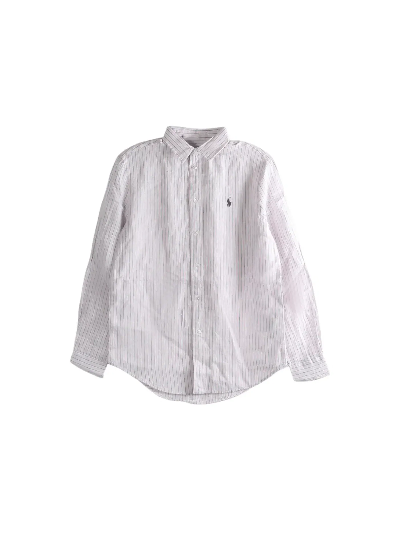 Женская рубашка с длинным рукавом Polo Ralph Lauren — изображение 1 из 1, розовый белый