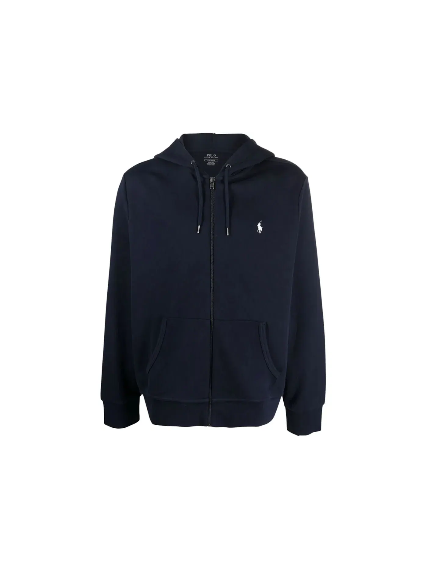 Мужская худи на молнии с длинным рукавом Polo Ralph Lauren — изображение 1 из 1, темно-синий