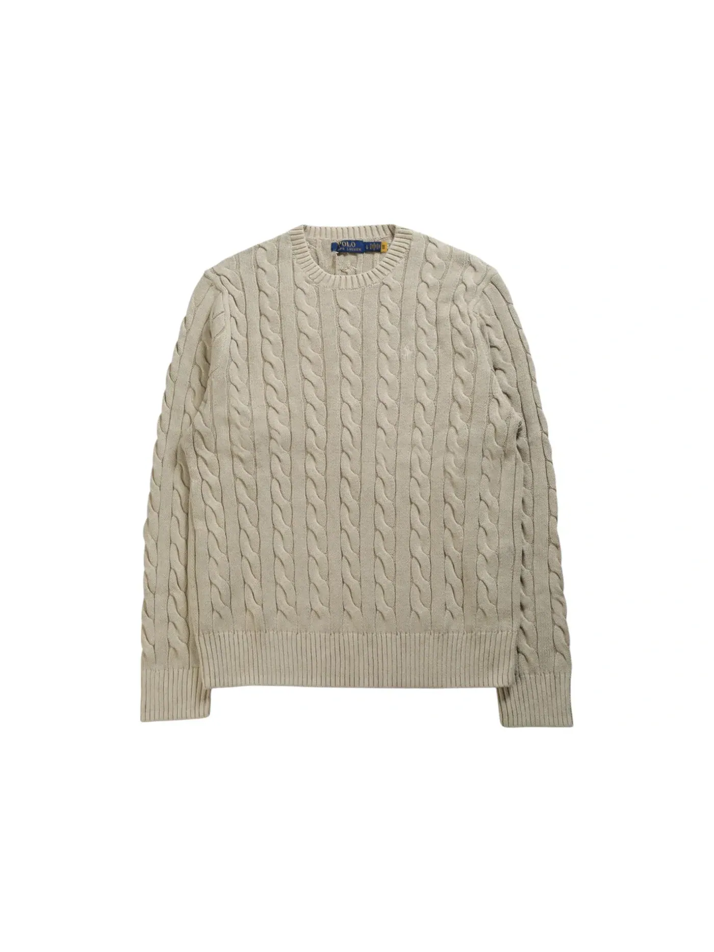 Мужской джемпер с длинным рукавом Sweater Polo Ralph Lauren, Natural Gmd — изображение 1 из 1