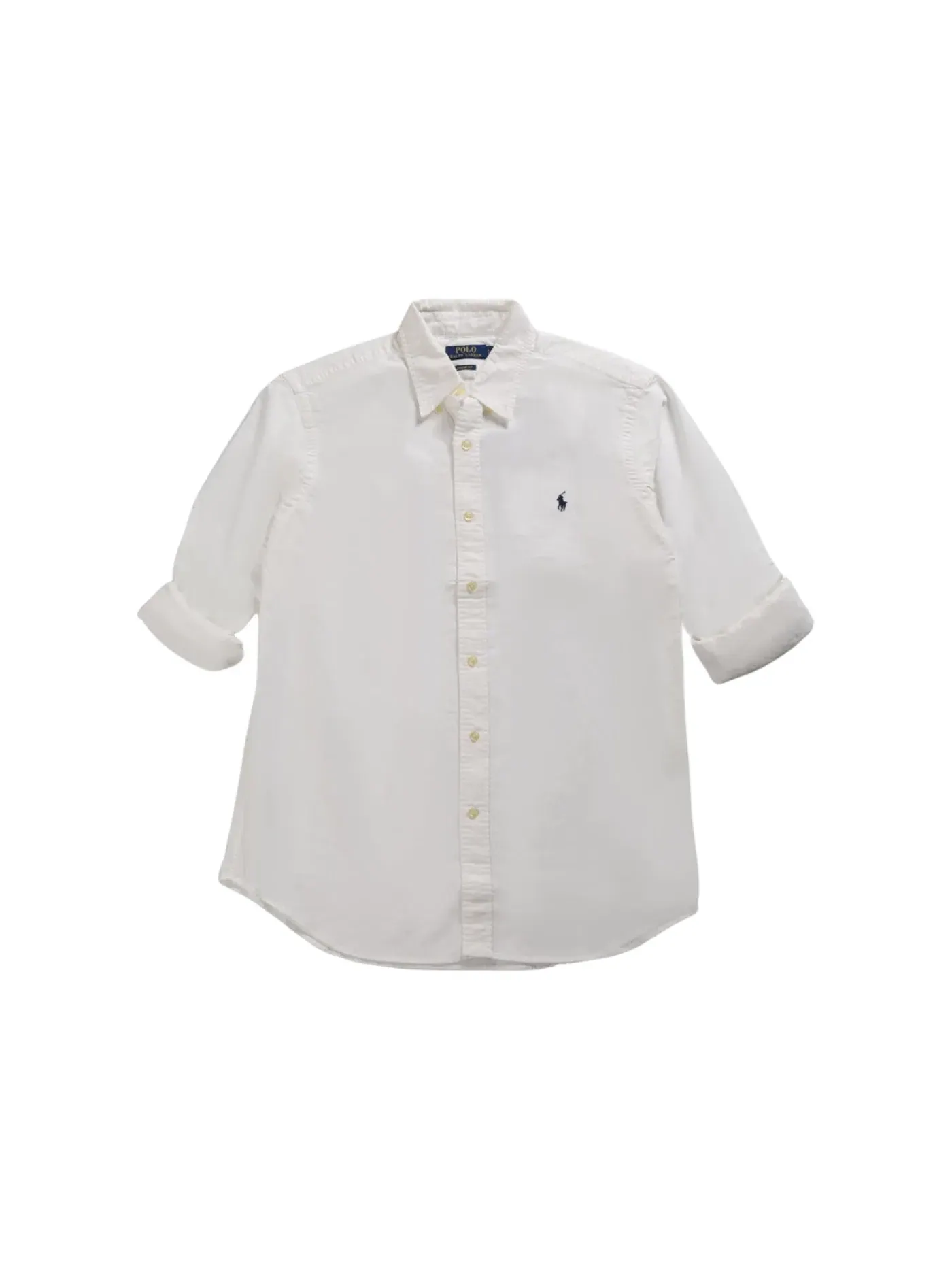 Мужская рубашка с длинным рукавом Polo Ralph Lauren — изображение 1 из 1, белый