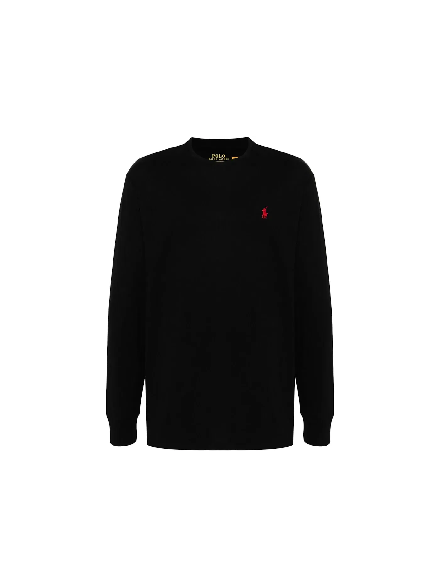 Мужская футболка с длинным рукавом Polo Ralph Lauren — изображение 1 из 1, черный