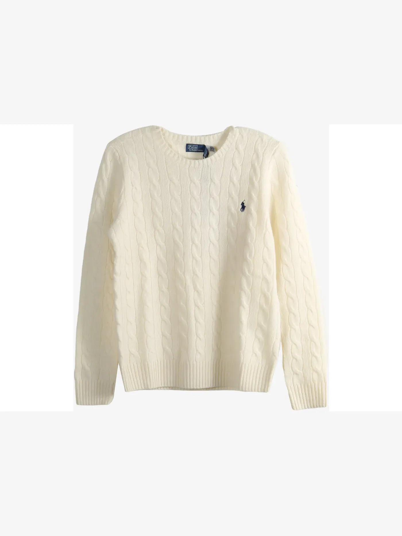 Женский пуловер с длинным рукавом Pullover Polo Ralph Lauren — изображение 1 из 1, кремовый