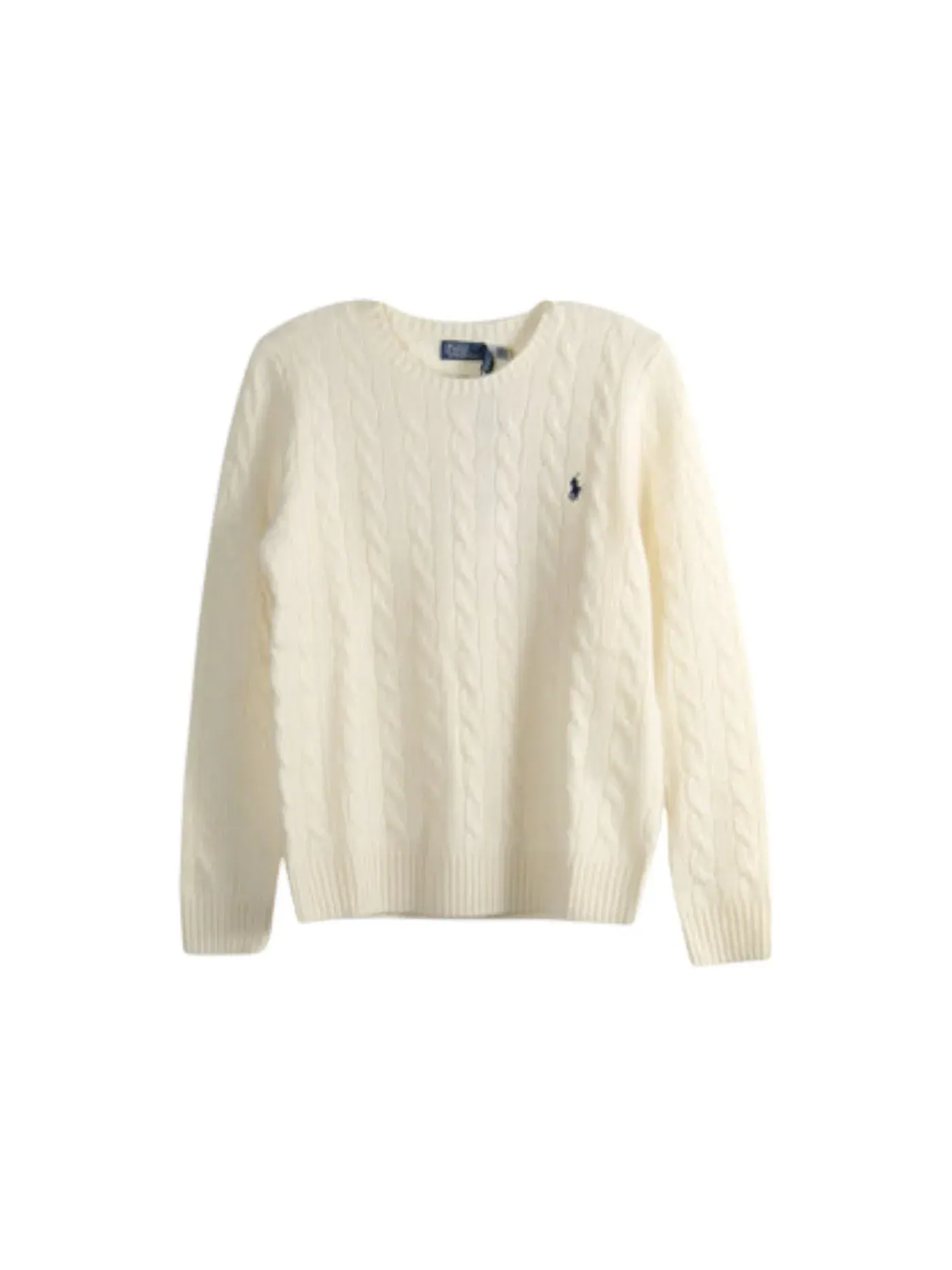 Женский пуловер с длинным рукавом Pullover Polo Ralph Lauren — изображение 1 из 1, кремовый