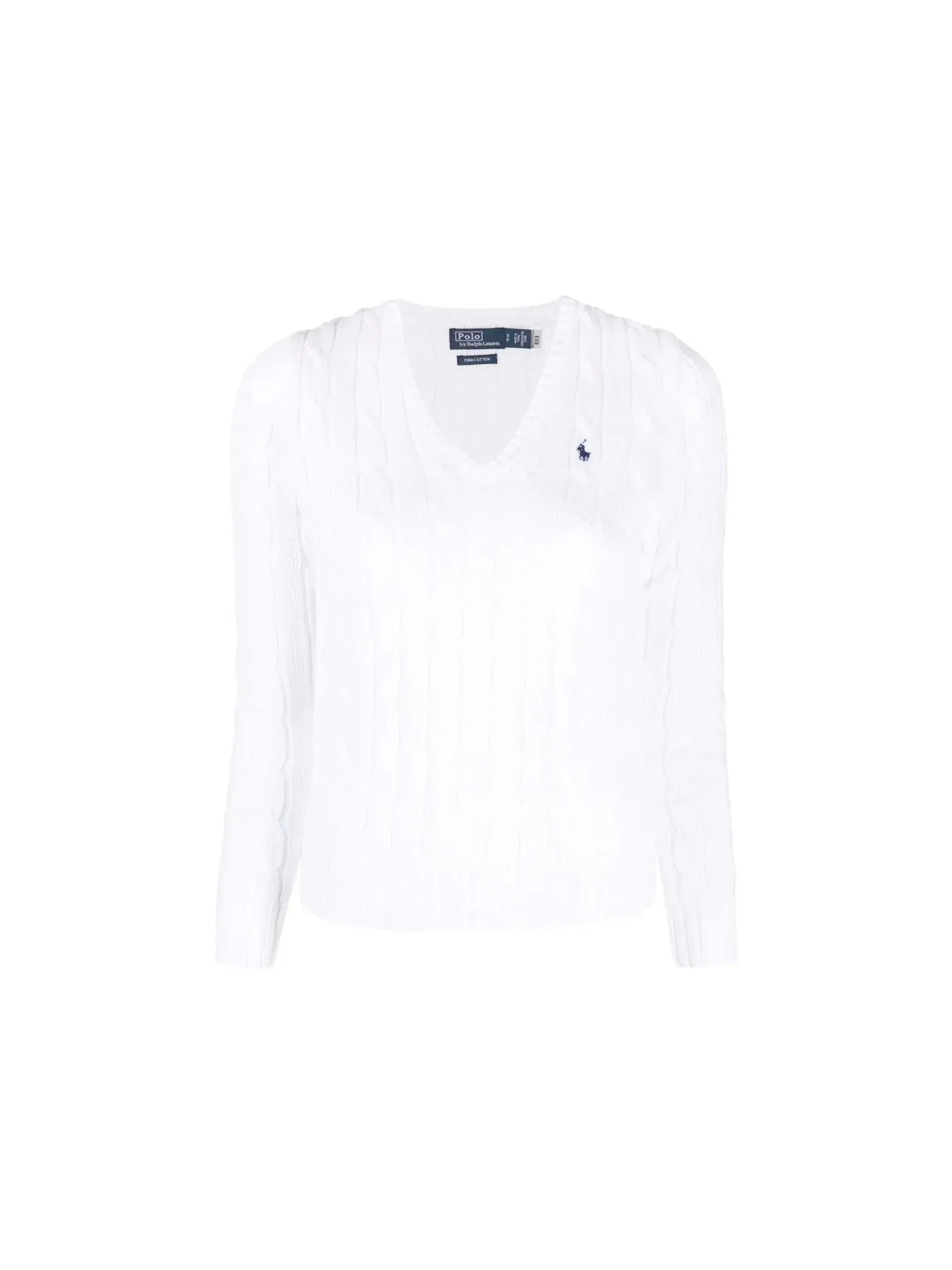 Женский пуловер с длинным рукавом Pullover Polo Ralph Lauren — изображение 1 из 1, белый