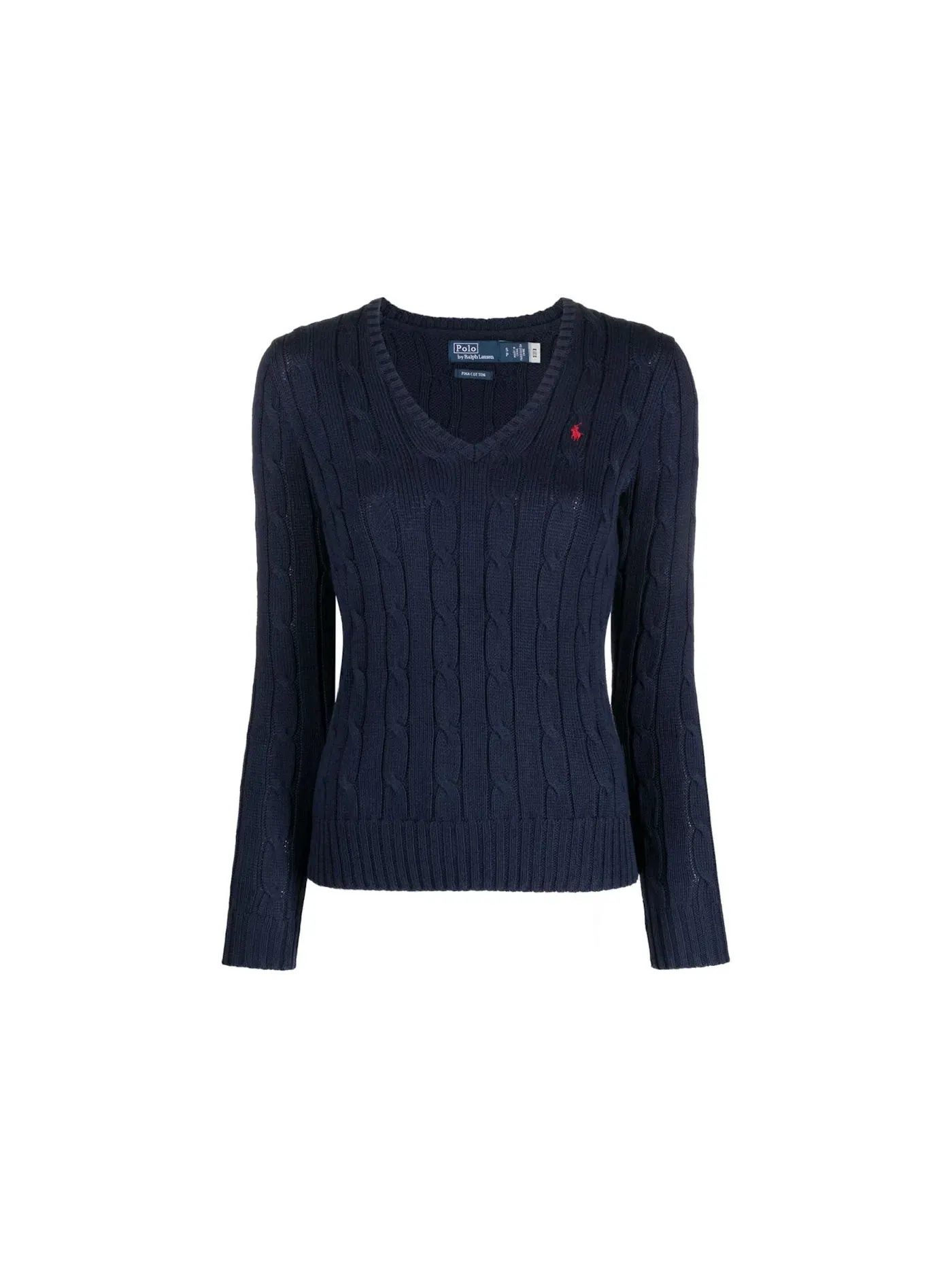Женский пуловер с длинным рукавом Pullover Polo Ralph Lauren — изображение 1 из 1, темно-синий