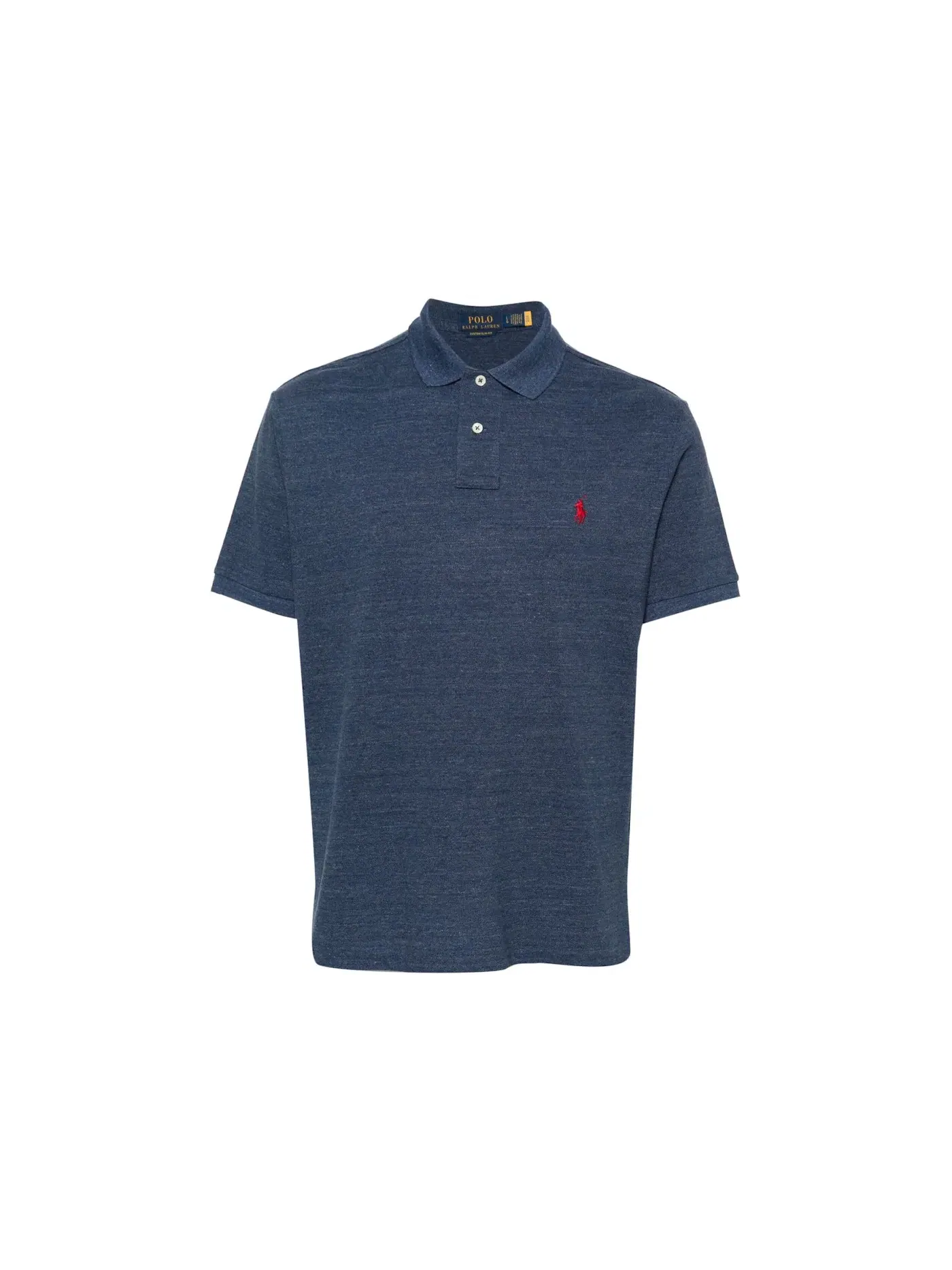 Мужская футболка-поло с длинным рукавом Polo Ralph Lauren, Royal Heather — изображение 1 из 1