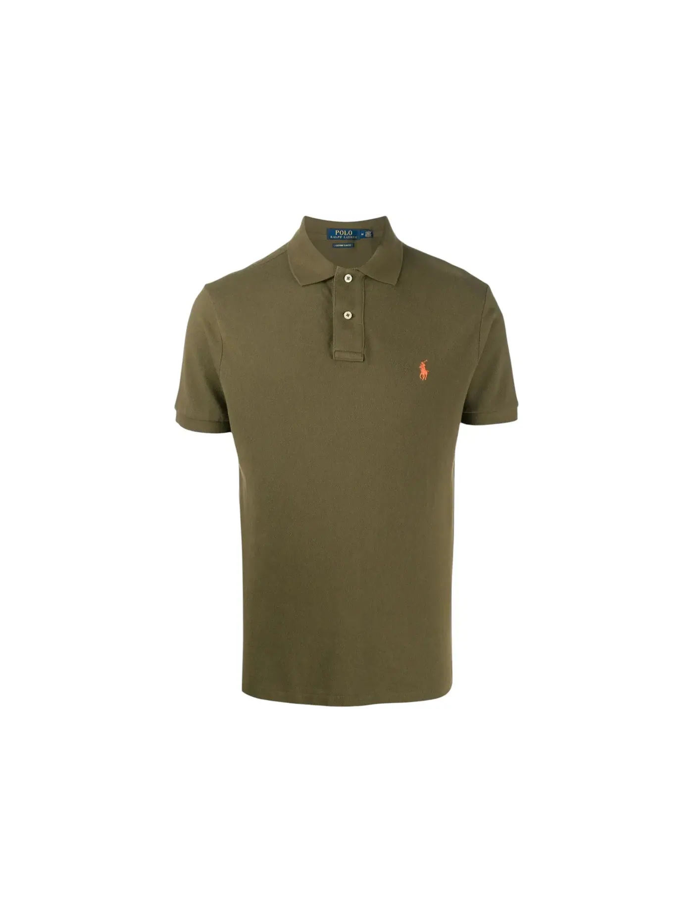 Мужское поло с коротким рукавом Polo Ralph Lauren — изображение 1 из 1, оливковый