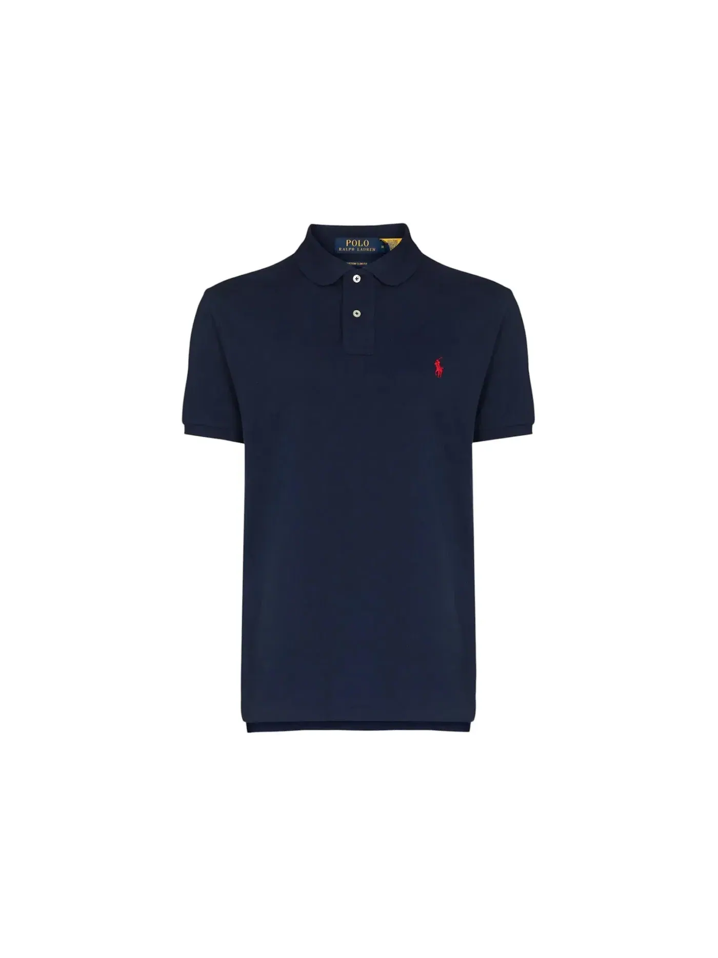 Мужское поло с коротким рукавом Polo Ralph Lauren — изображение 1 из 1, темно-синий