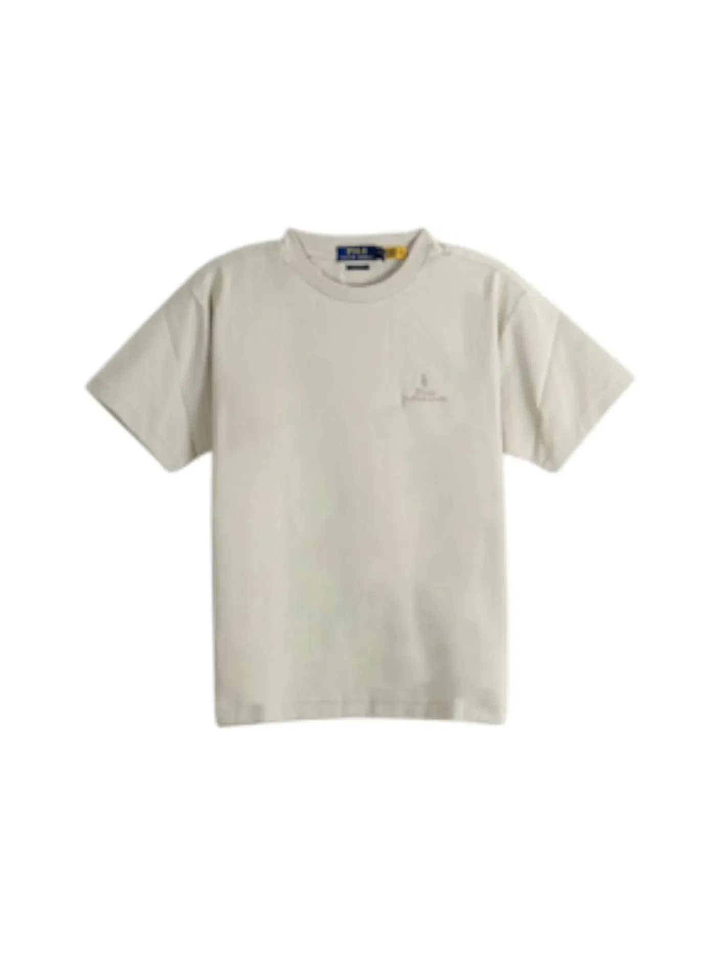 Детская футболка с коротким рукавом Polo Ralph Lauren — изображение 1 из 1, серый