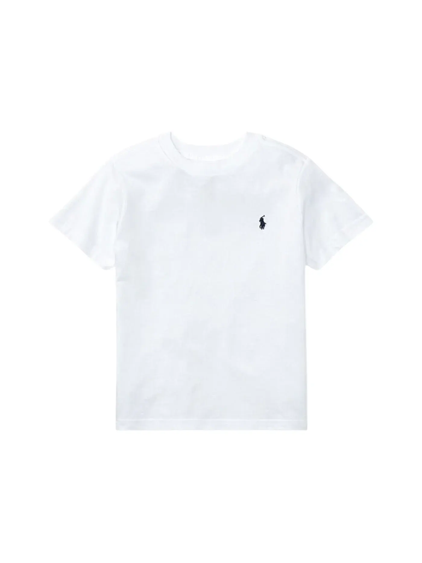 Детская футболка с коротким рукавом Polo Ralph Lauren — изображение 1 из 1, белый