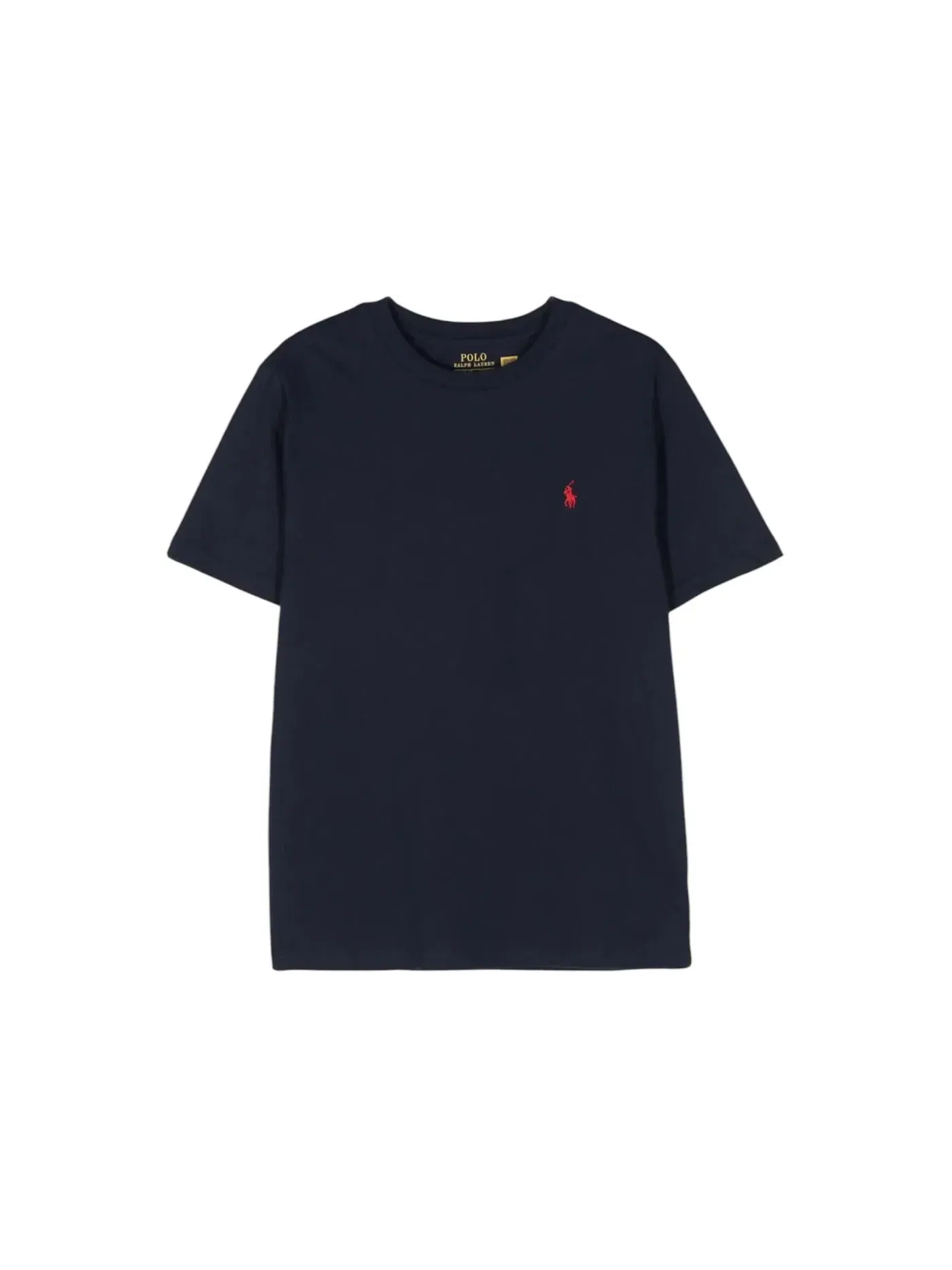 Детская футболка с коротким рукавом Polo Ralph Lauren — изображение 1 из 1, темно-синий