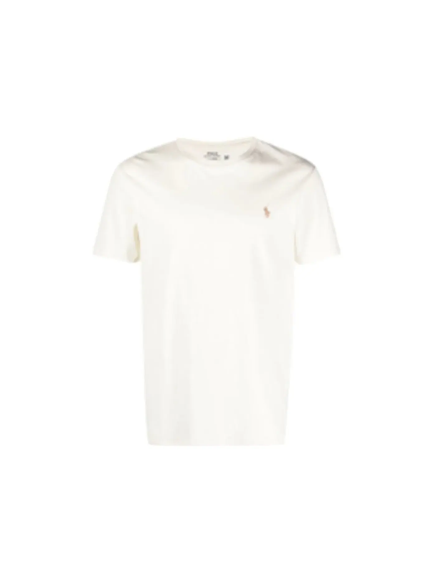 Мужская футболка с круглым вырезом Polo Ralph Lauren — изображение 1 из 1, кремовый