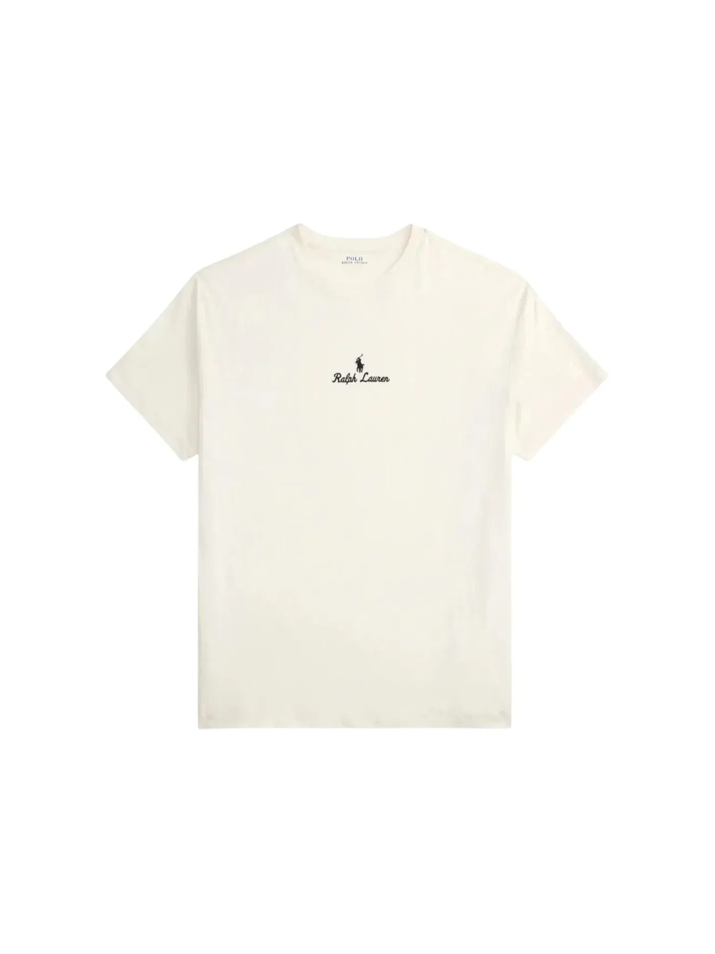 Мужская футболка с коротким рукавом с принтом Polo Ralph Lauren — изображение 1 из 1, белый