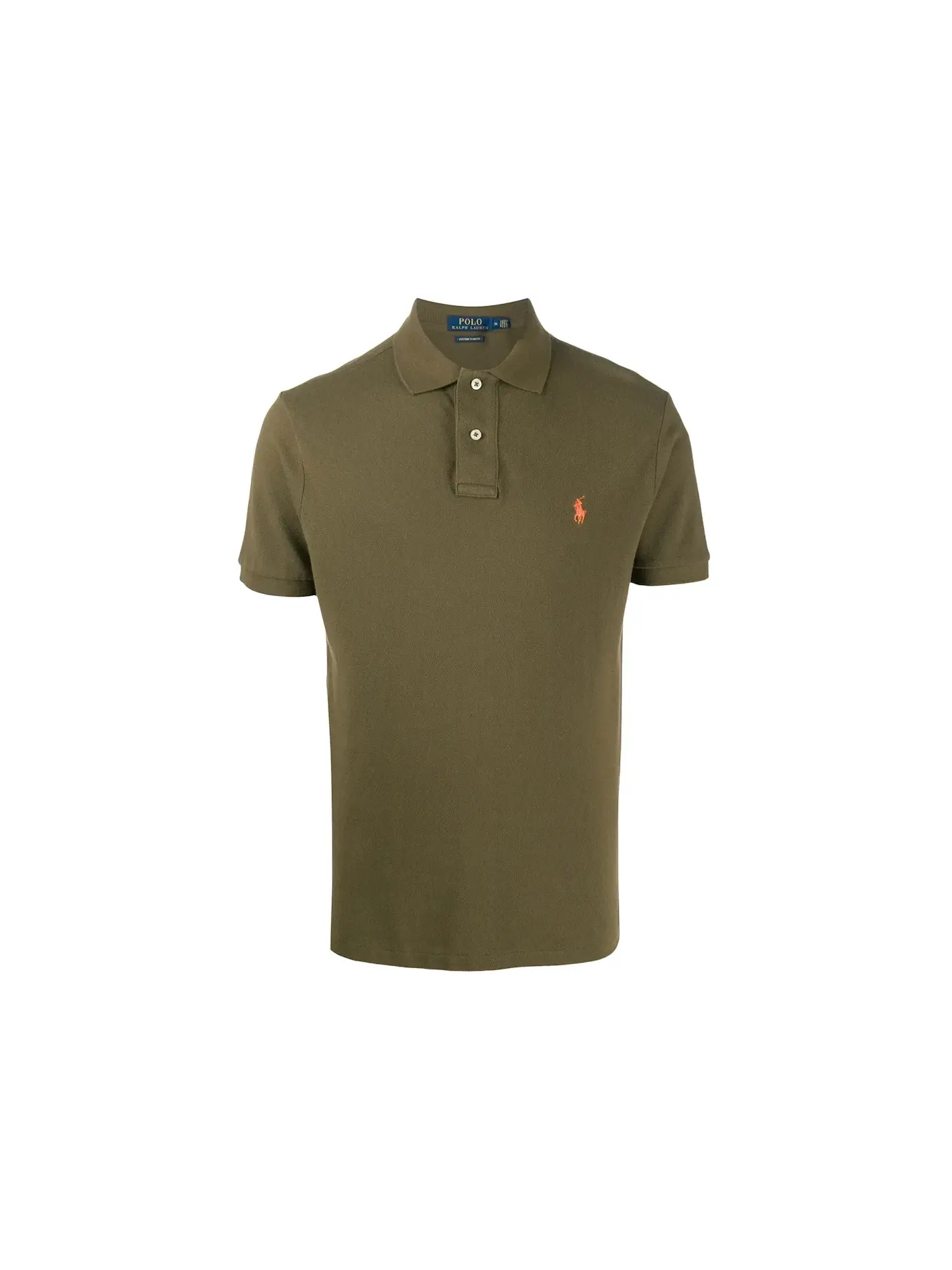 Мужское поло с коротким рукавом Polo Ralph Lauren — изображение 1 из 1, оливковый