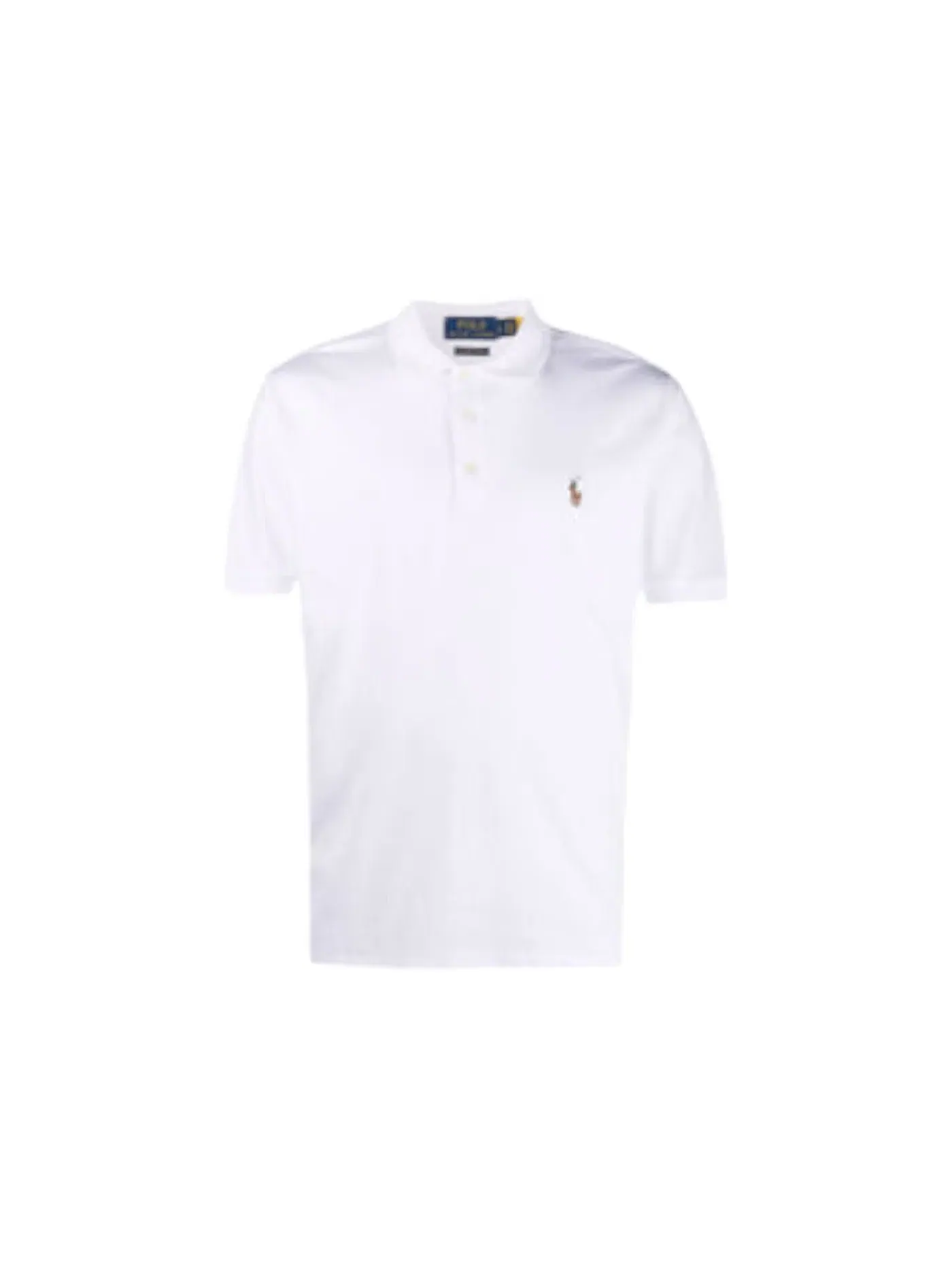 Мужское поло с коротким рукавом Polo Ralph Lauren — изображение 1 из 1, белый