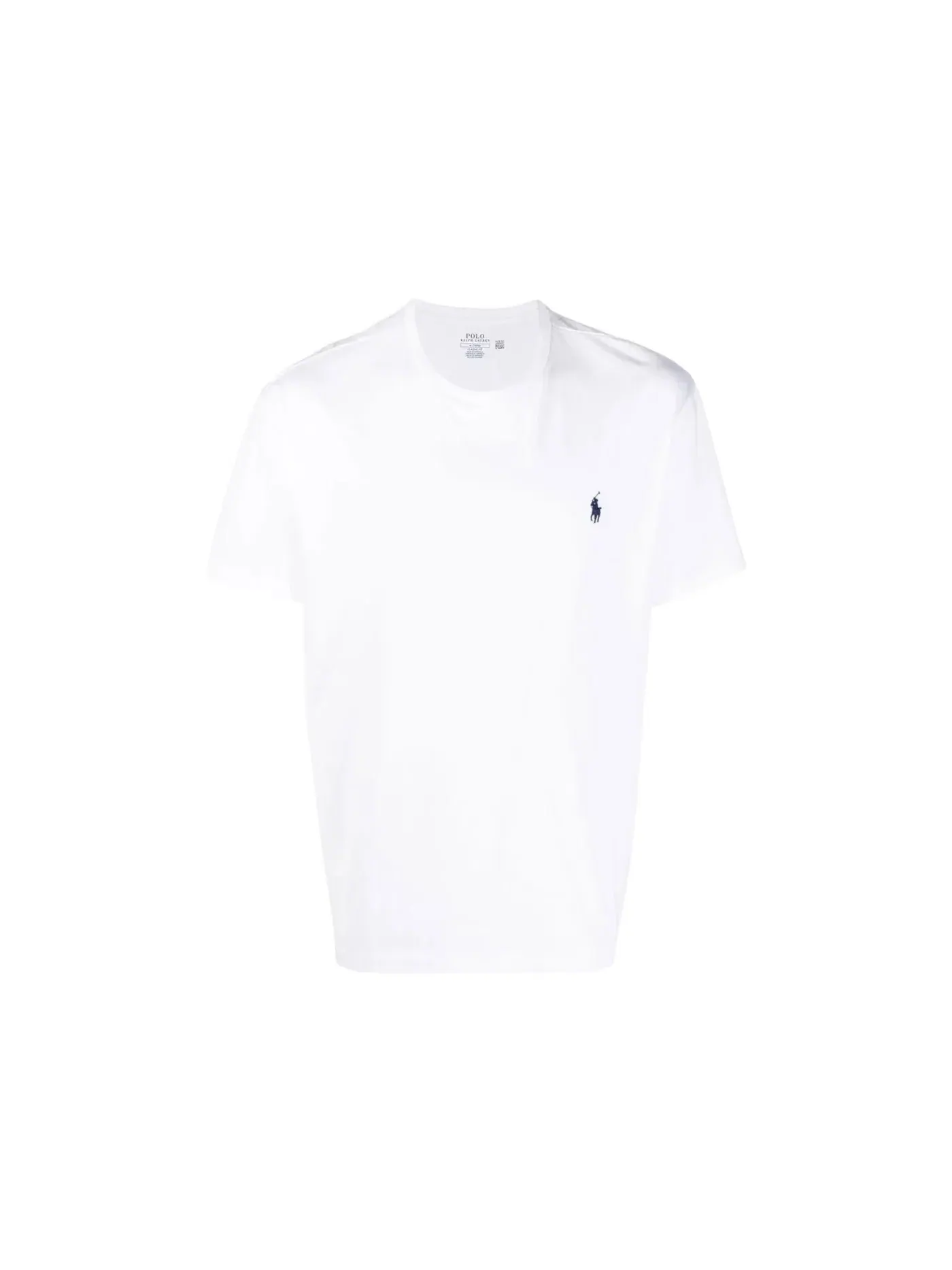 Мужская футболка с коротким рукавом Classic Fit Polo Ralph Lauren — изображение 1 из 1, белый