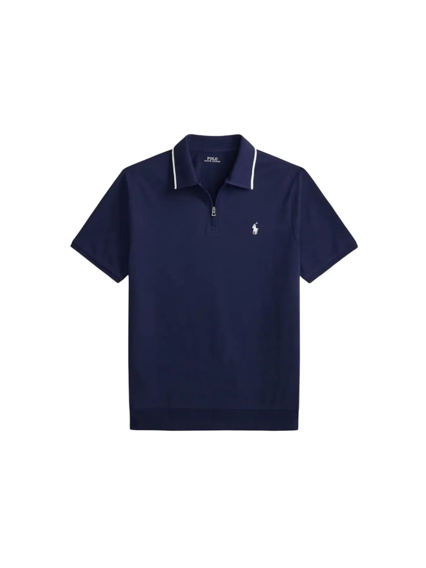 Мужская футболка-поло с коротким рукавом Polo Ralph Lauren — изображение 1 из 1, темно-синий