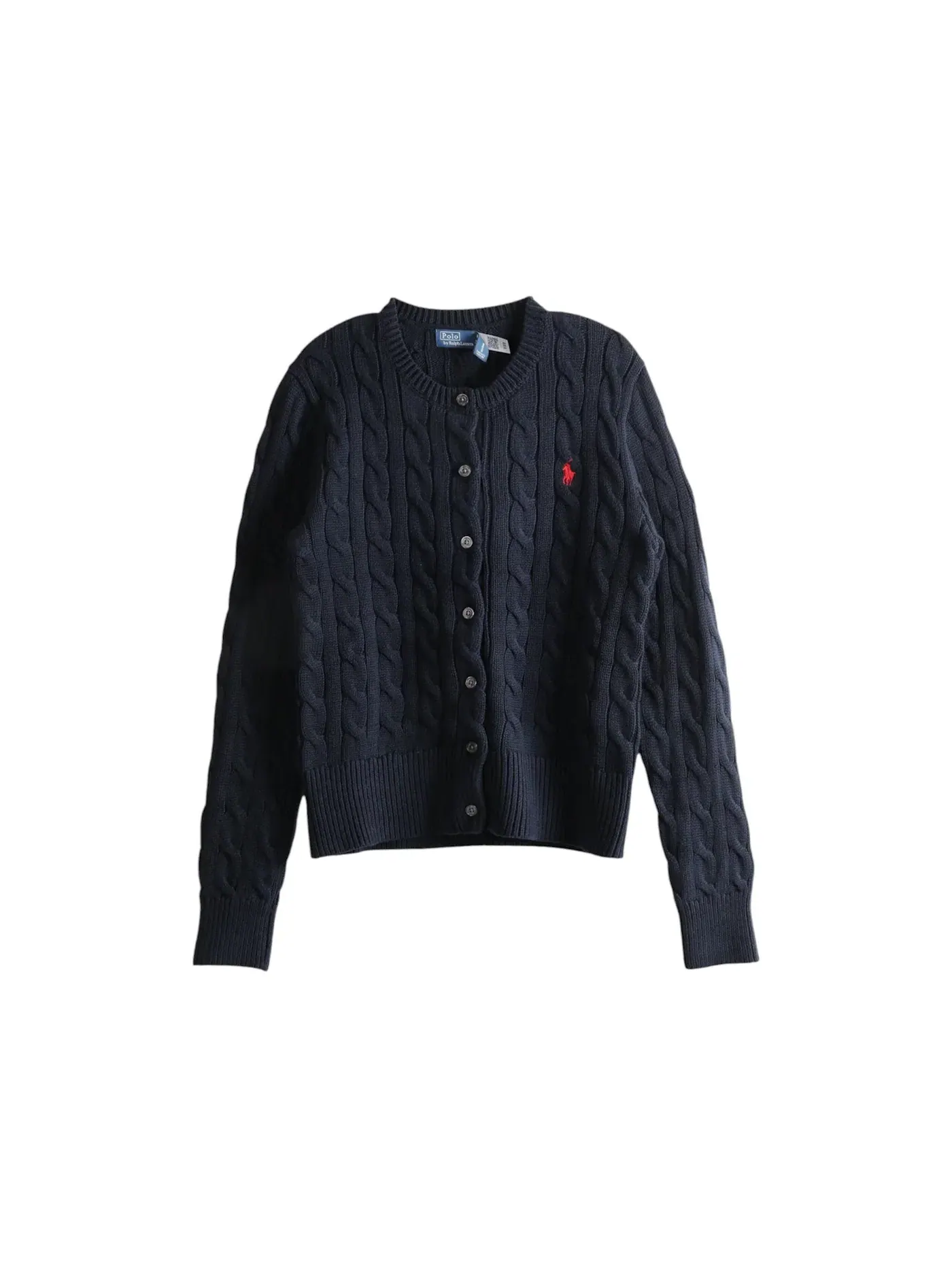 Женский кардиган с длинным рукавом Polo Ralph Lauren — изображение 1 из 1, темно-синий