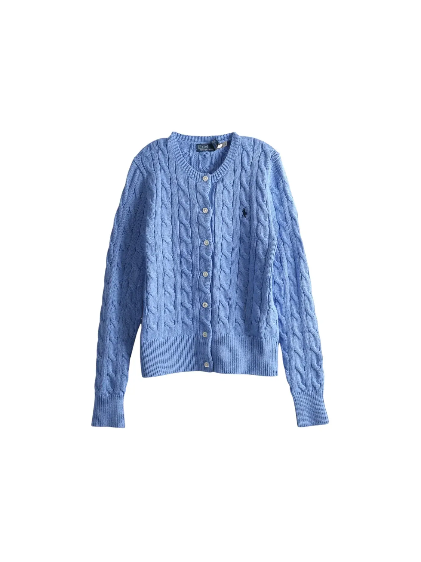 Женский кардиган с длинным рукавом Cardigan Polo Ralph Lauren — изображение 1 из 1, синий