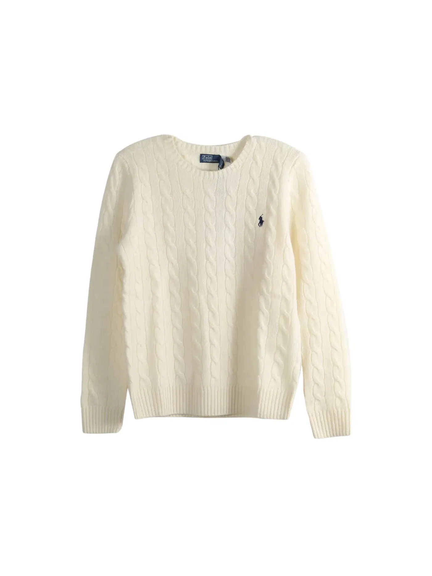 Женский свитшот с длинным рукавом Pullover Polo Ralph Lauren — изображение 1 из 1, кремовый