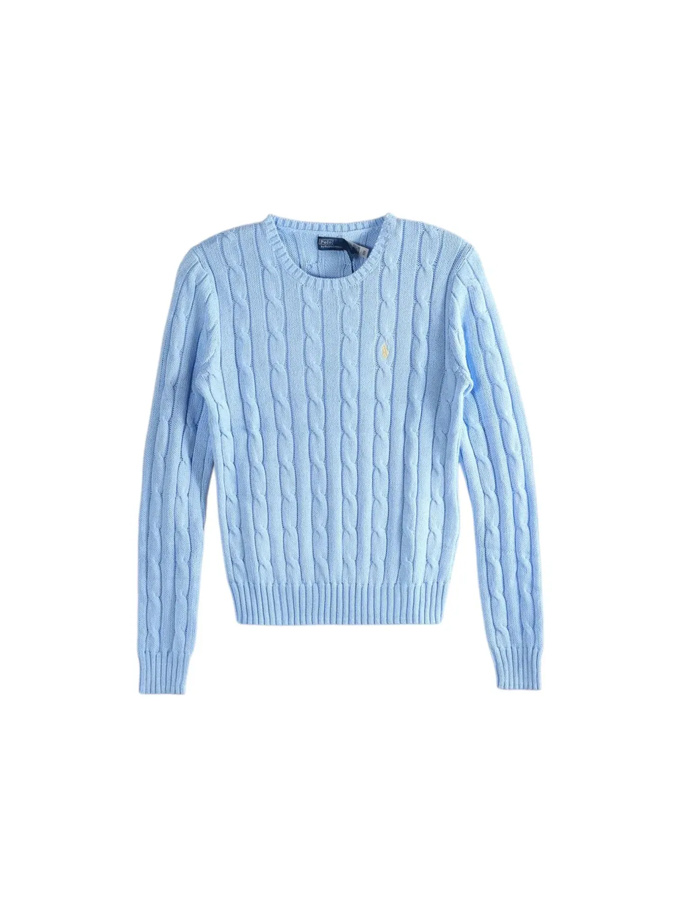 Женская футболка с длинным рукавом Pima Cotton Julianna L/S T-shirt Polo Ralph Lauren — изображение 1 из 1, синий