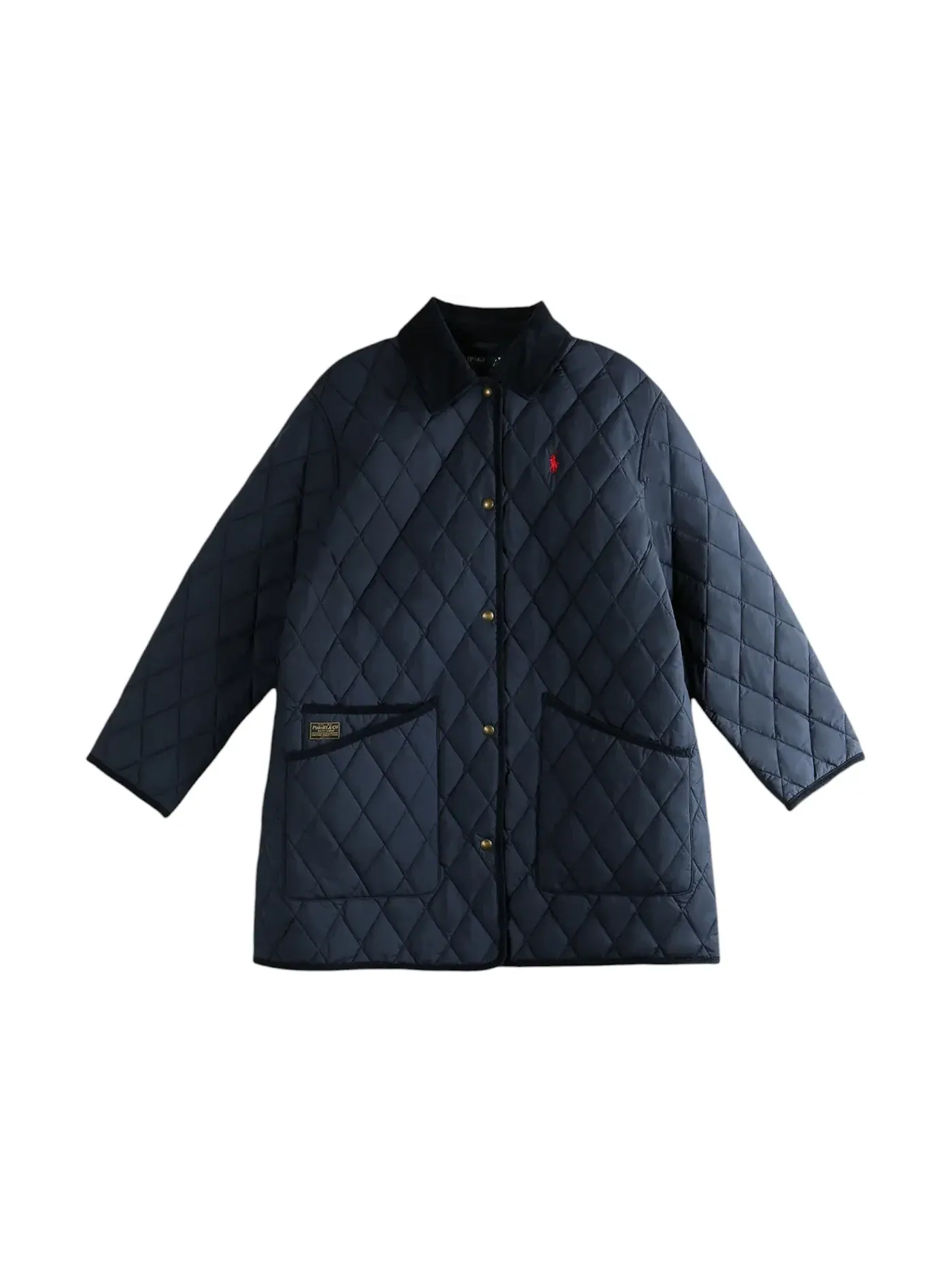Женское пальто с принтом Polo Ralph Lauren
