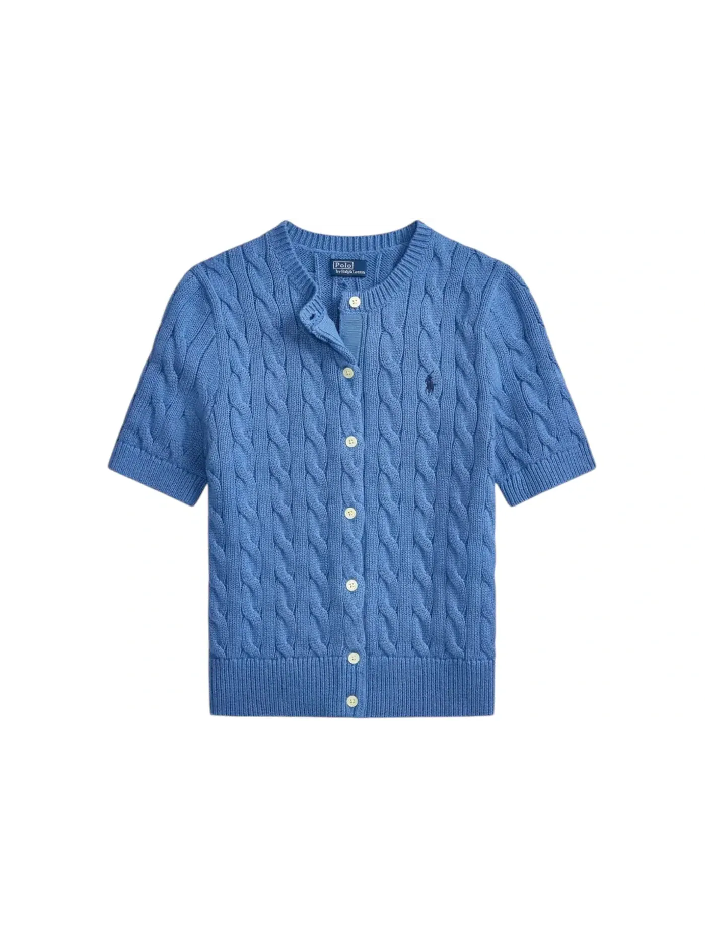 Женский кардиган-свитер с длинным рукавом Polo Ralph Lauren — изображение 1 из 1, синий