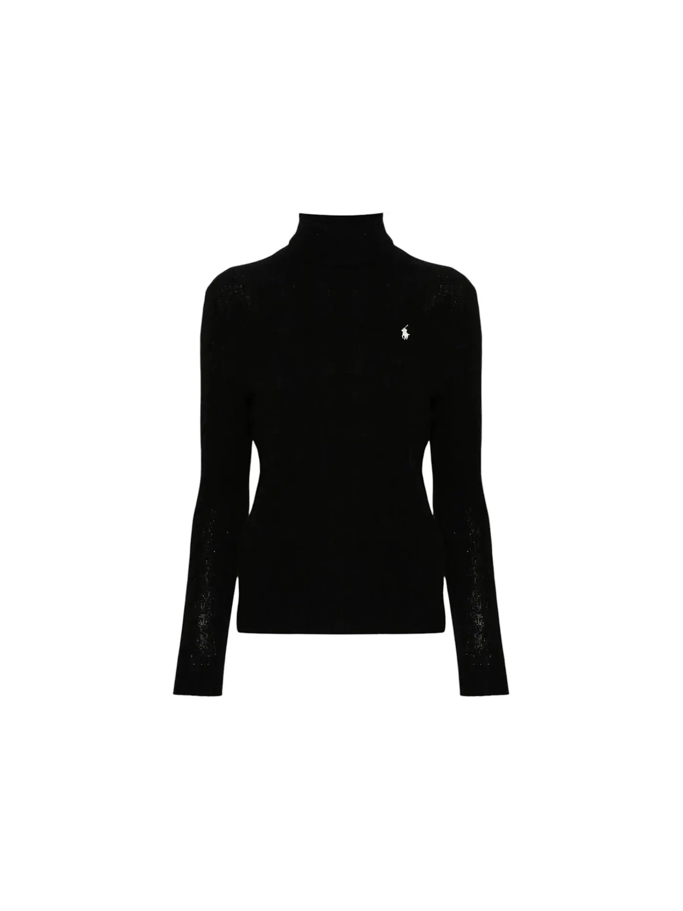 Женский пуловер с длинным рукавом из кашемира и шерсти Pullover Polo Ralph Lauren — изображение 1 из 1, черный