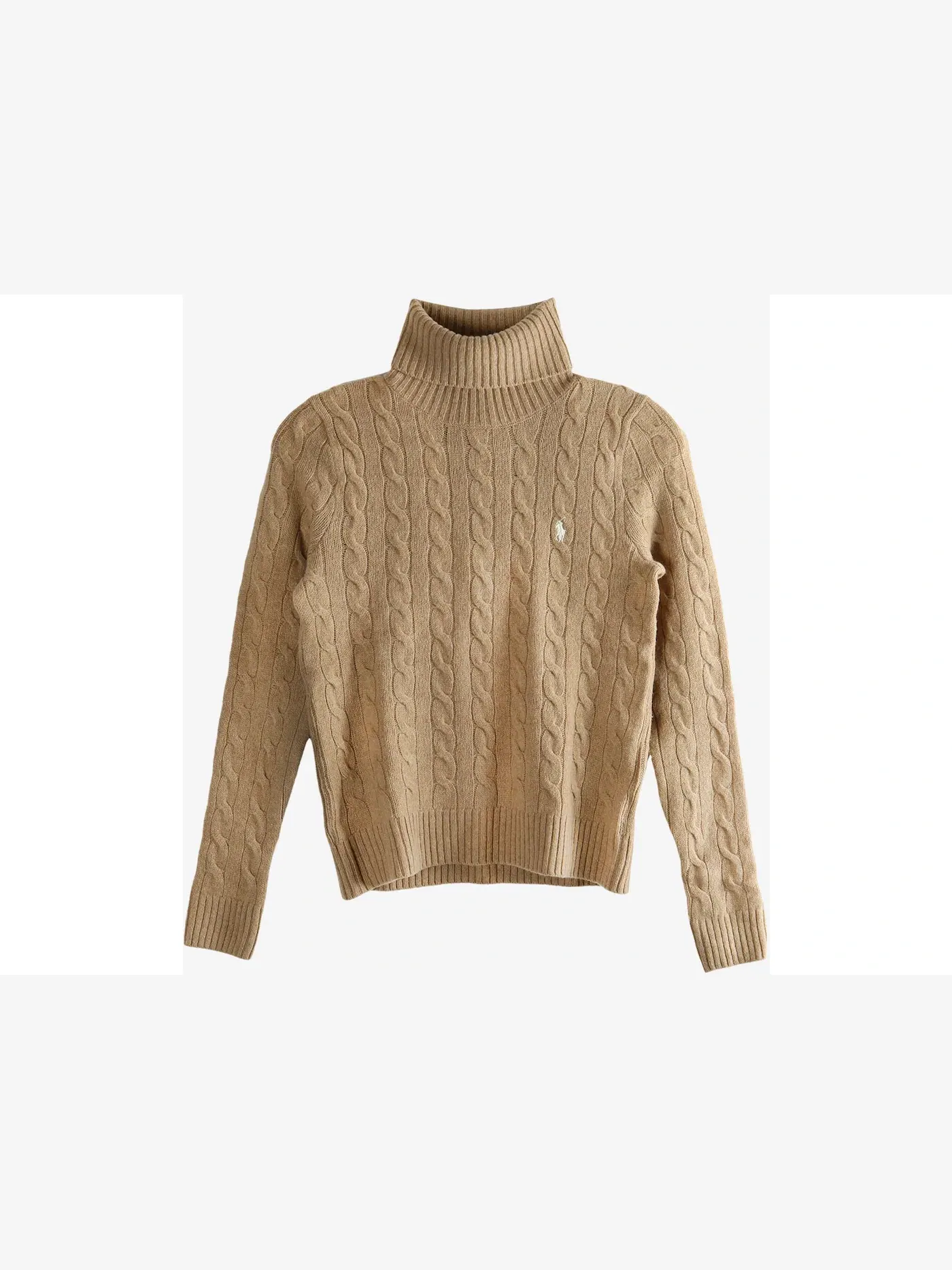 Женский пуловер с длинным рукавом Collection Camel Melange Polo Ralph Lauren, Collection Camel Melange — изображение 1 из 1