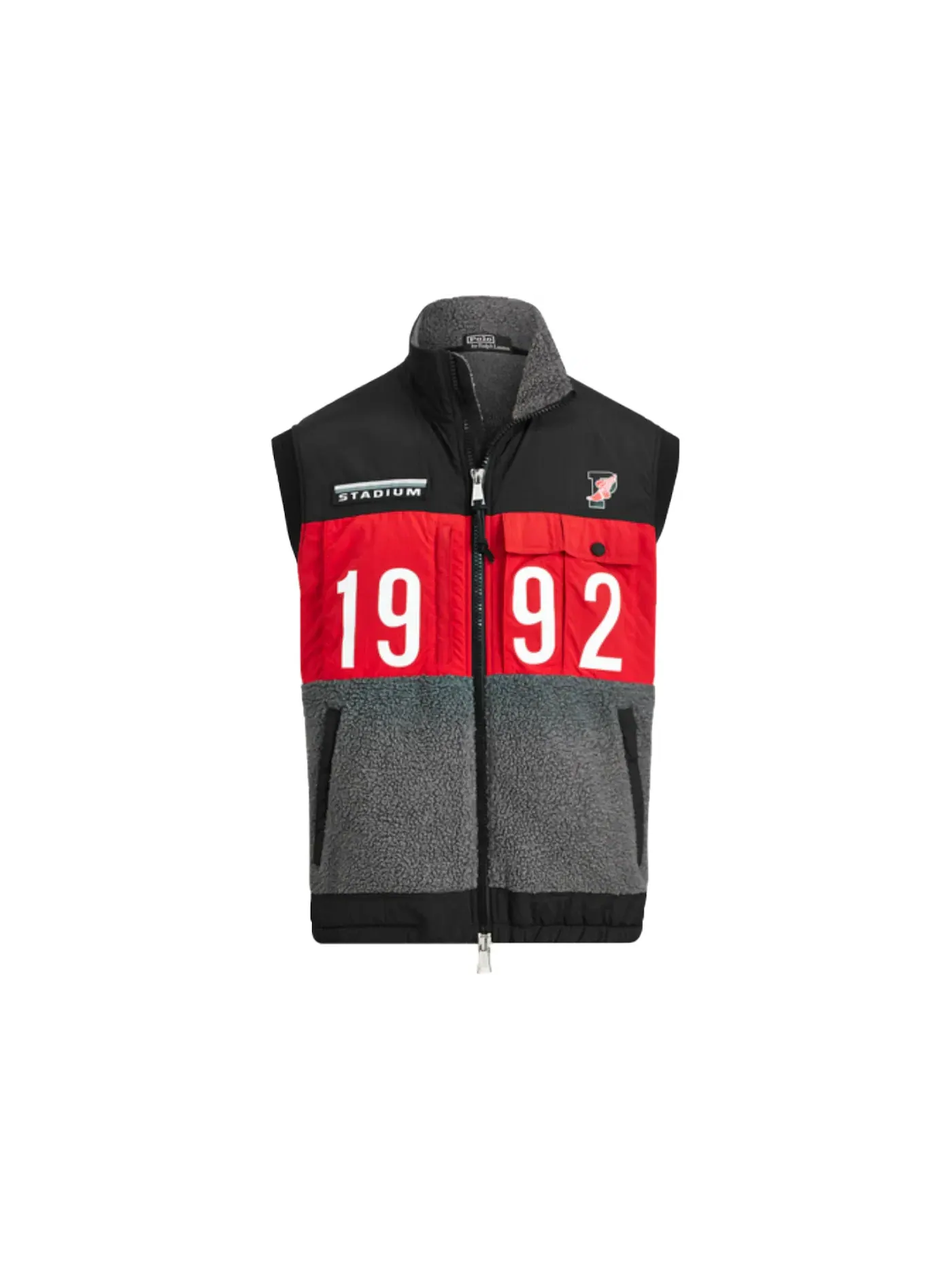 Мужской жилет без рукавов Vest Polo Ralph Lauren — изображение 1 из 1, черный мульти